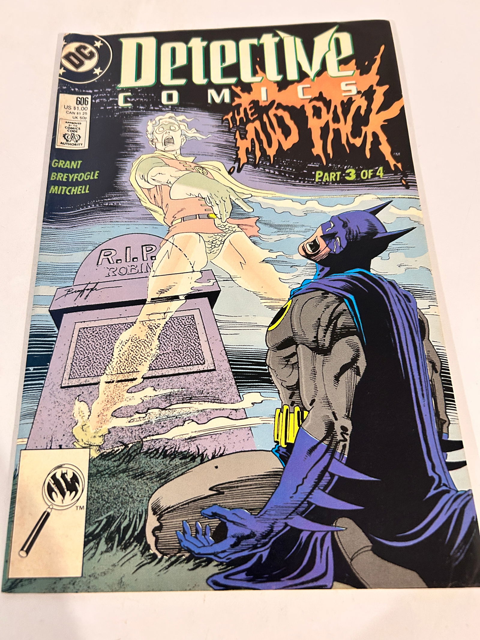 Vintage Comic Book Detective Comics # 606 (1 of 3)