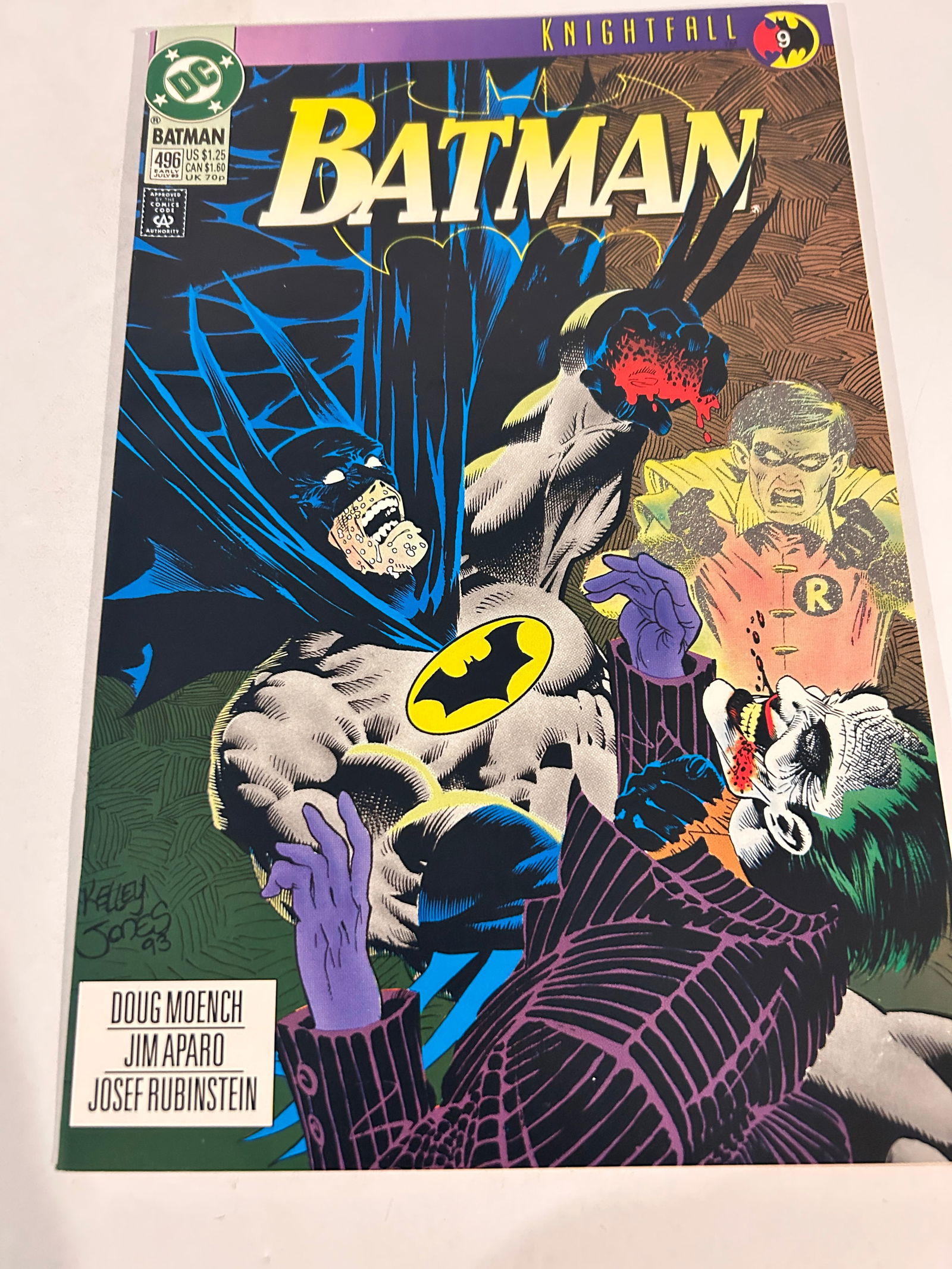 Vintage Comic Book Batman # 496 (1 of 3)