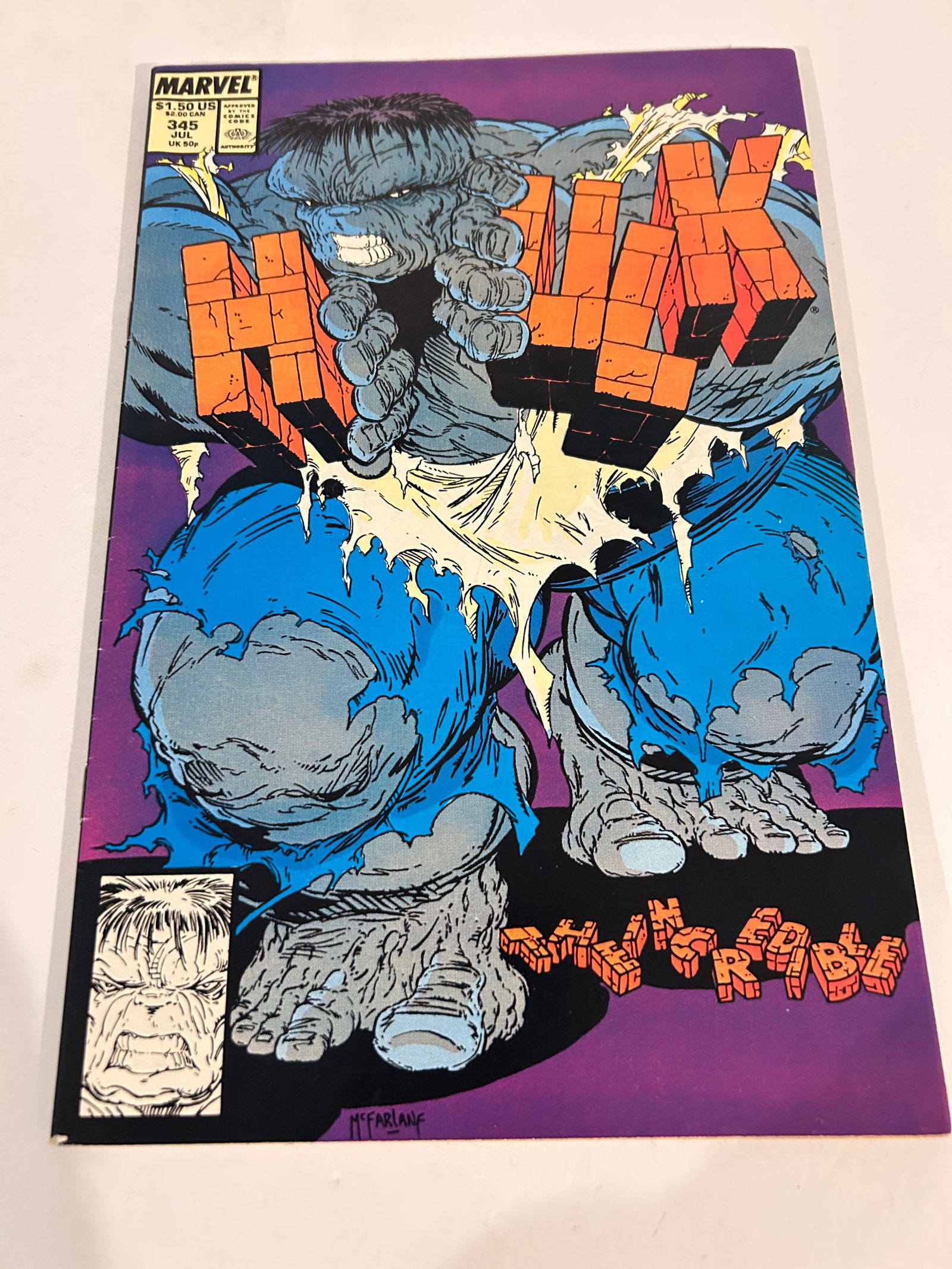 Vintage Comic Book Hulk # 345 (1 of 3)
