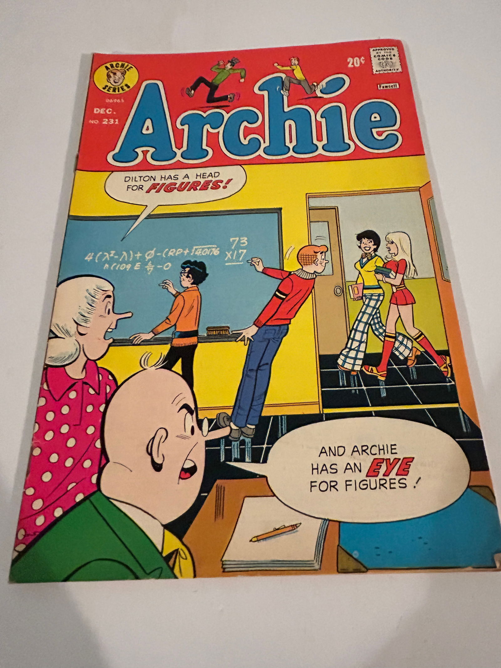 Vintage Comic Book Archie # 231 (1 of 3)
