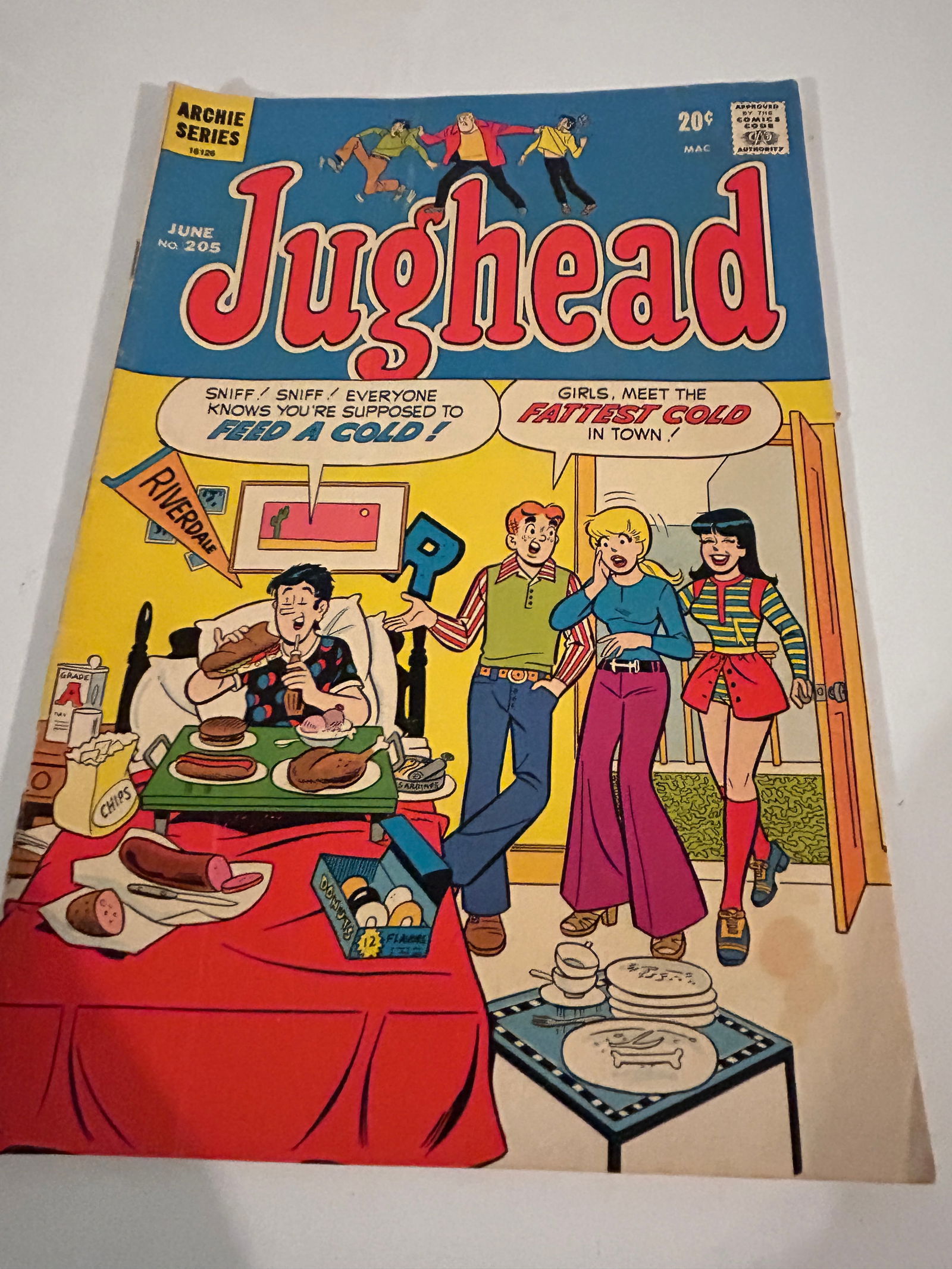 Vintage Comic Book Jughead # 205 (1 of 3)