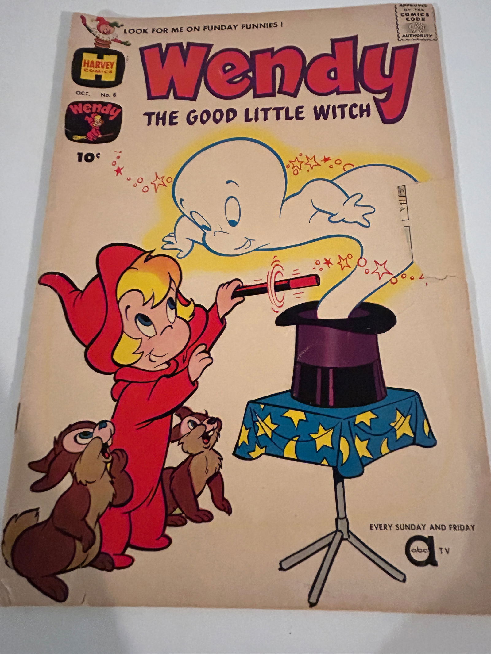 Vintage Comic Book Wendy # 8 (1 of 3)
