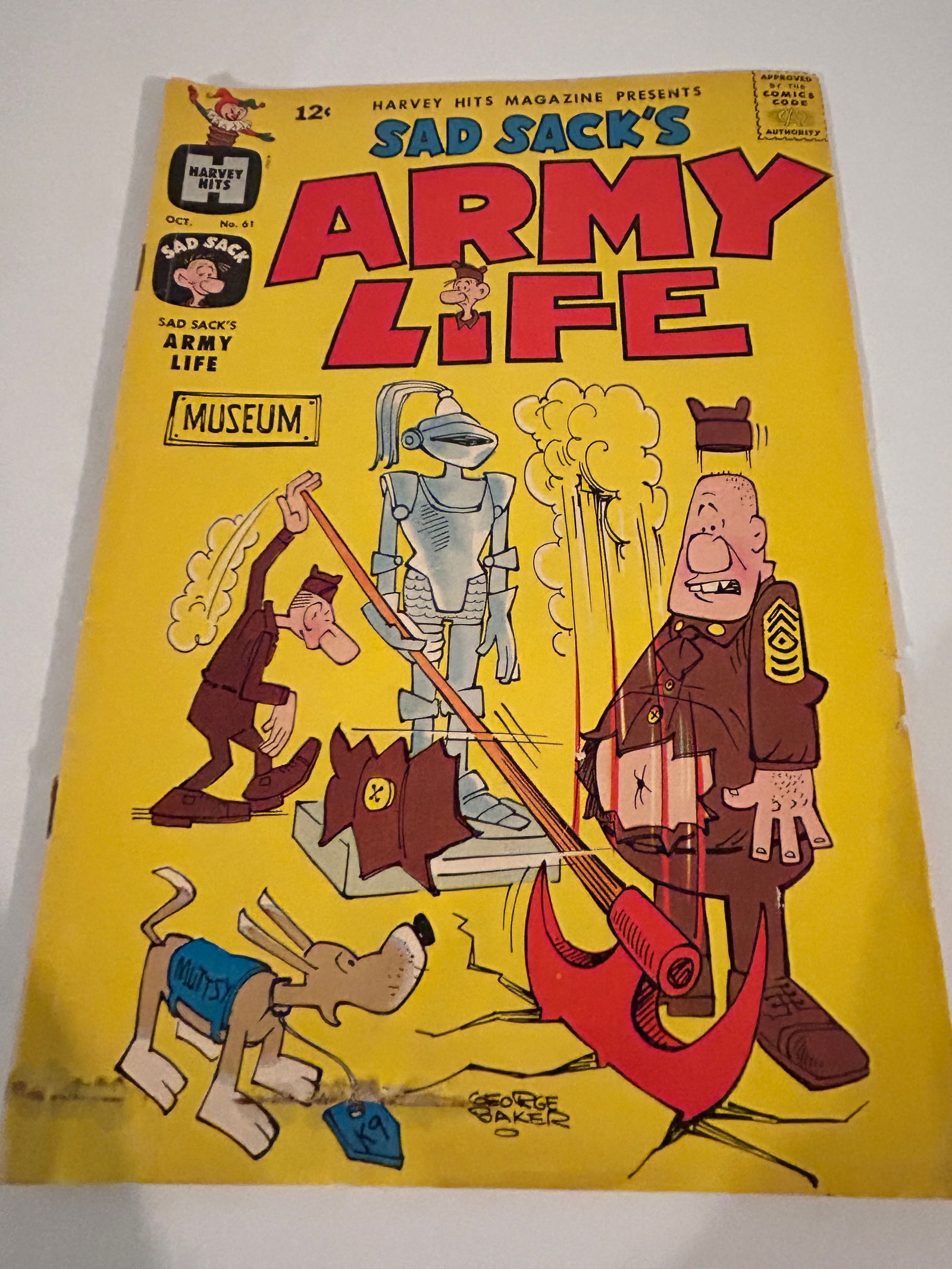 Vintage Comic Book Sad Sacks Army Life # 61 (1 of 3)
