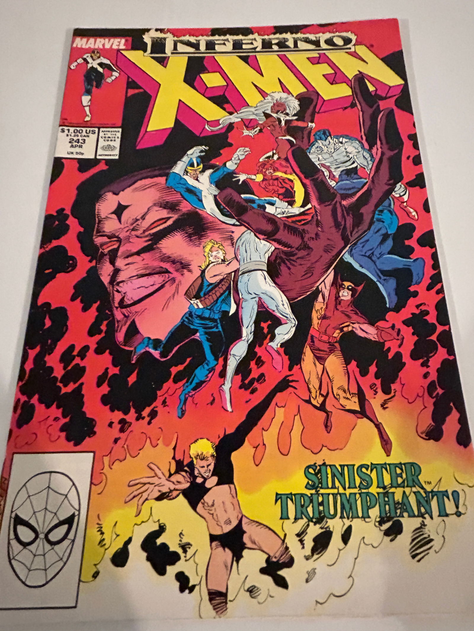 Vintage Comic Book Uncanny X-Men # 243 (1 of 3)