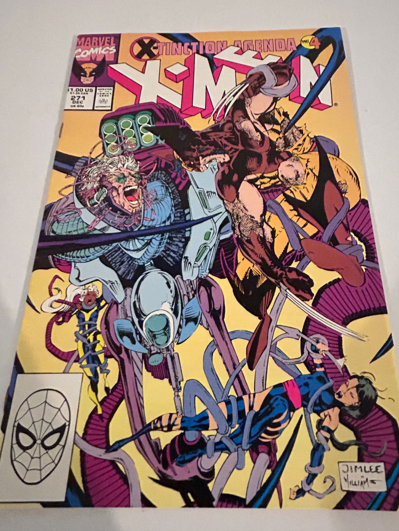 Vintage Comic Book Uncanny X-Men # 271 (1 of 3)
