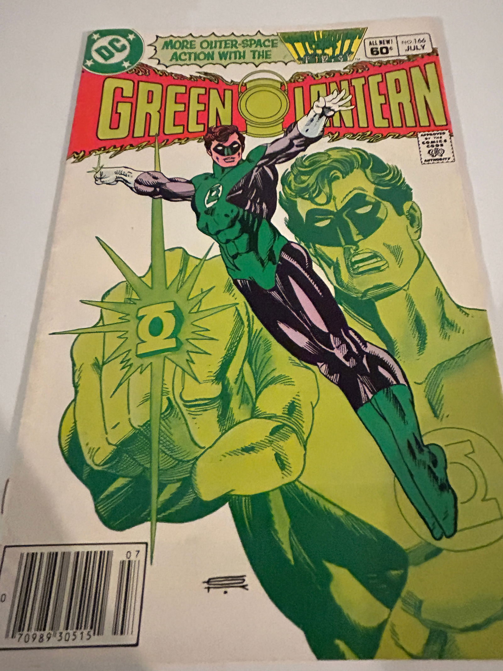 Vintage Comic Book Green Lantern # 166 (1 of 3)