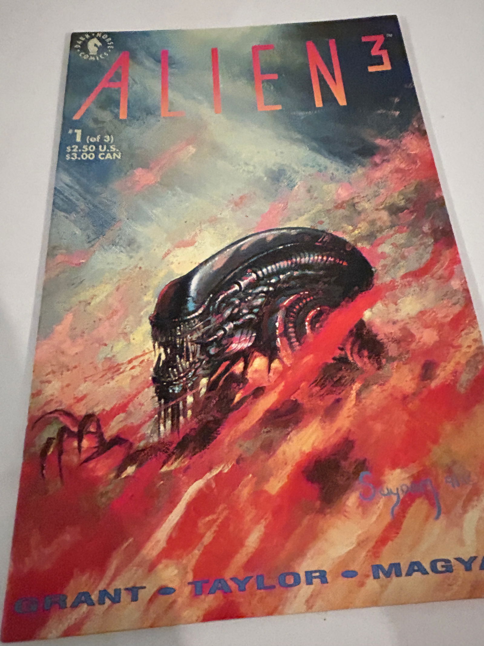 Vintage Comic Book Alien3 # 1 (1 of 3)