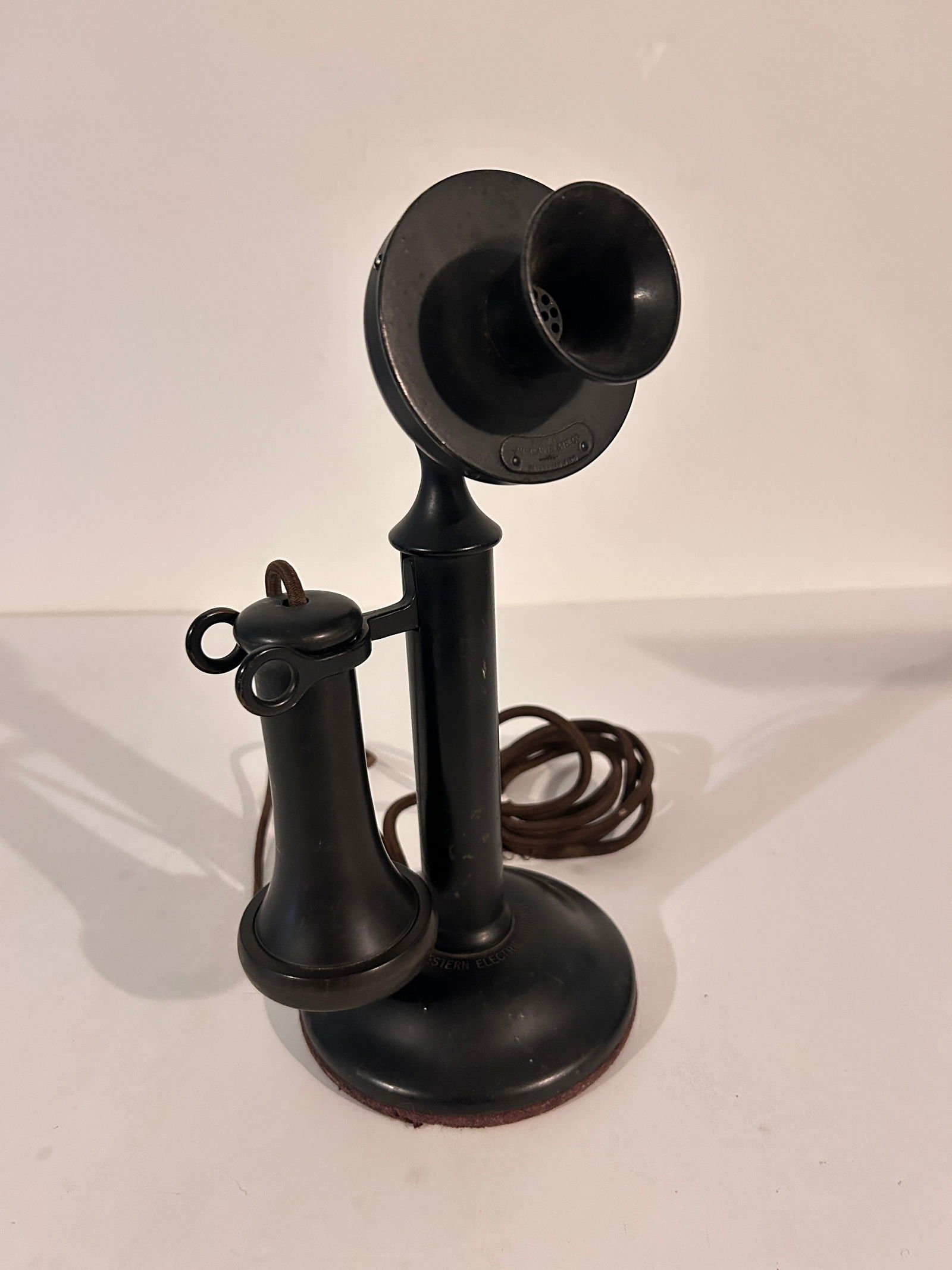 Vintage Old Candlestick Telephone American Bell W/ 1800's Patent Dates 20AL All Original (1 of 7)