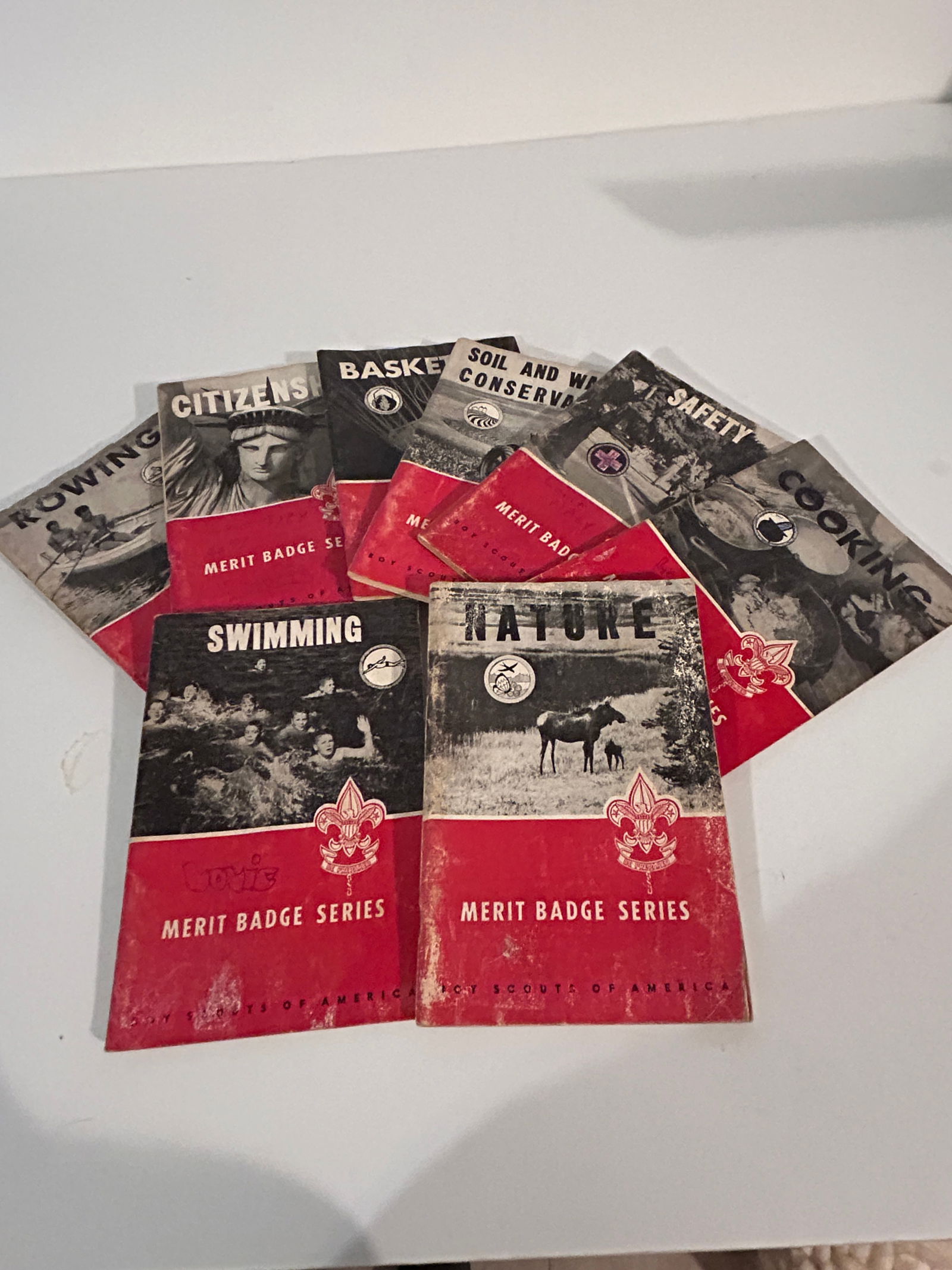 Vintage Boyscout Merit Badge books (1 of 3)