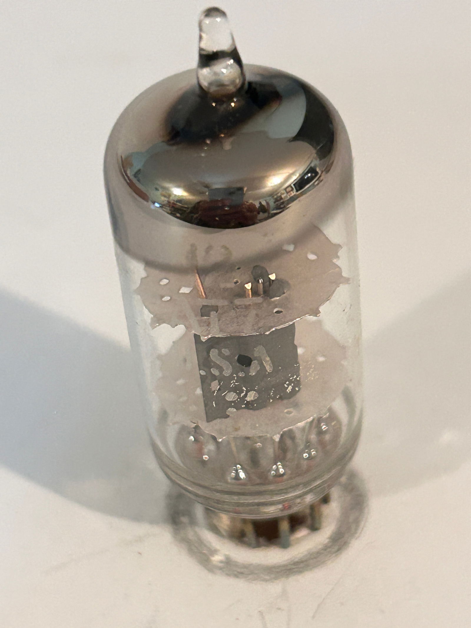 Vintage 12au7a tube Tube Tested GE (1 of 3)