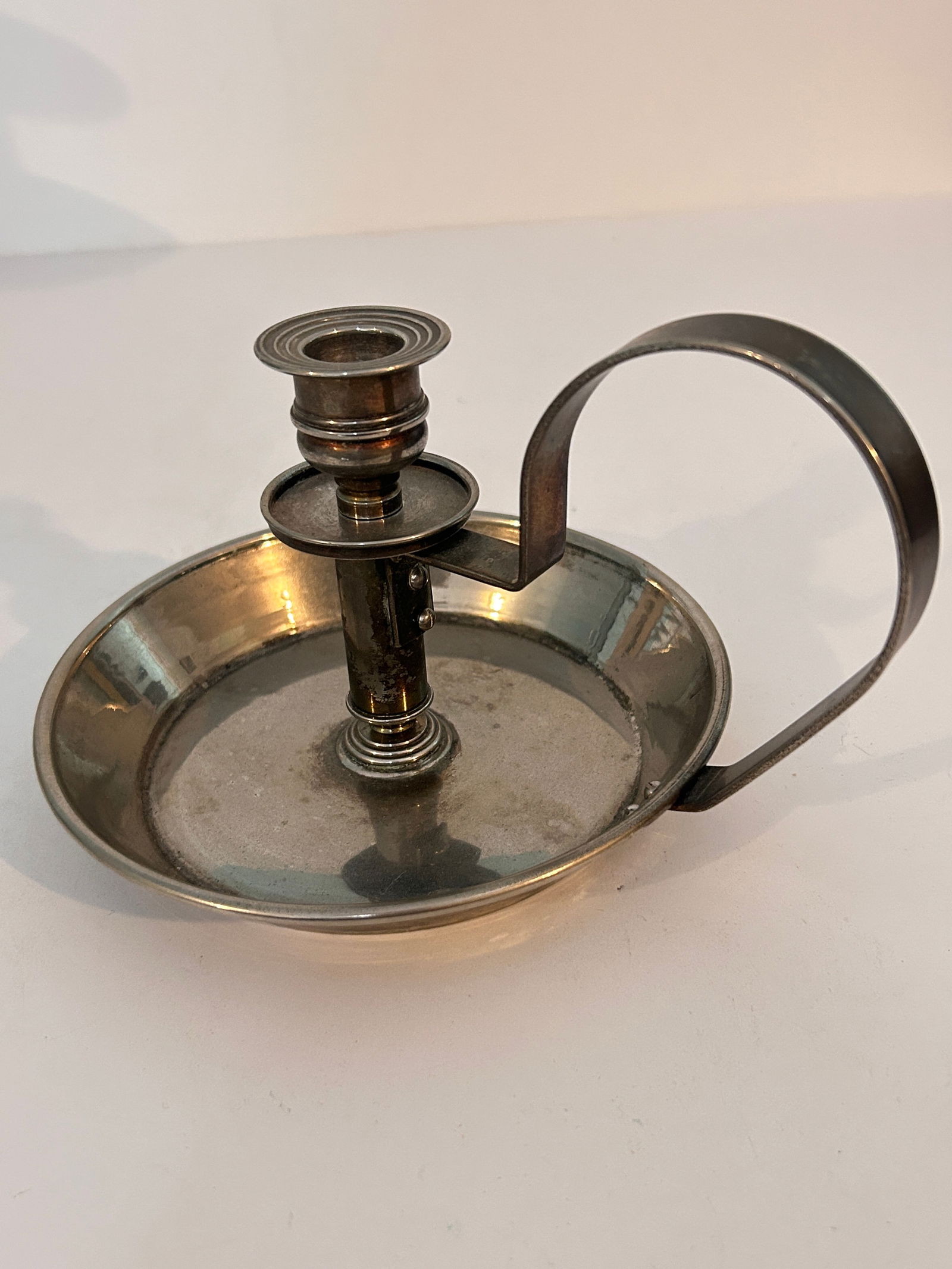 Candle Stick Holder Candleholder Metal Vintage 8" x 5" (1 of 5)