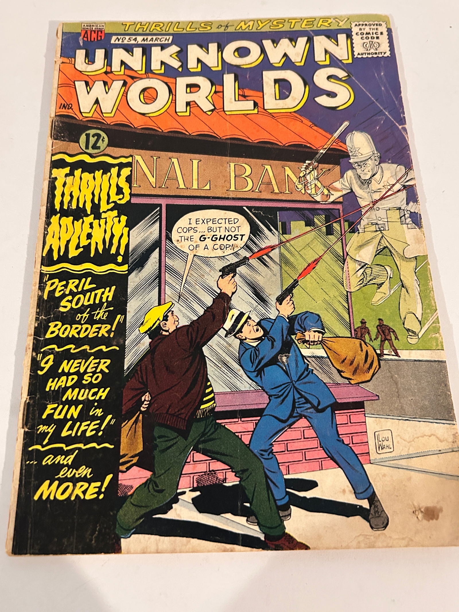 Vintage Comic Book Unknown Worlds # 54 (1 of 3)
