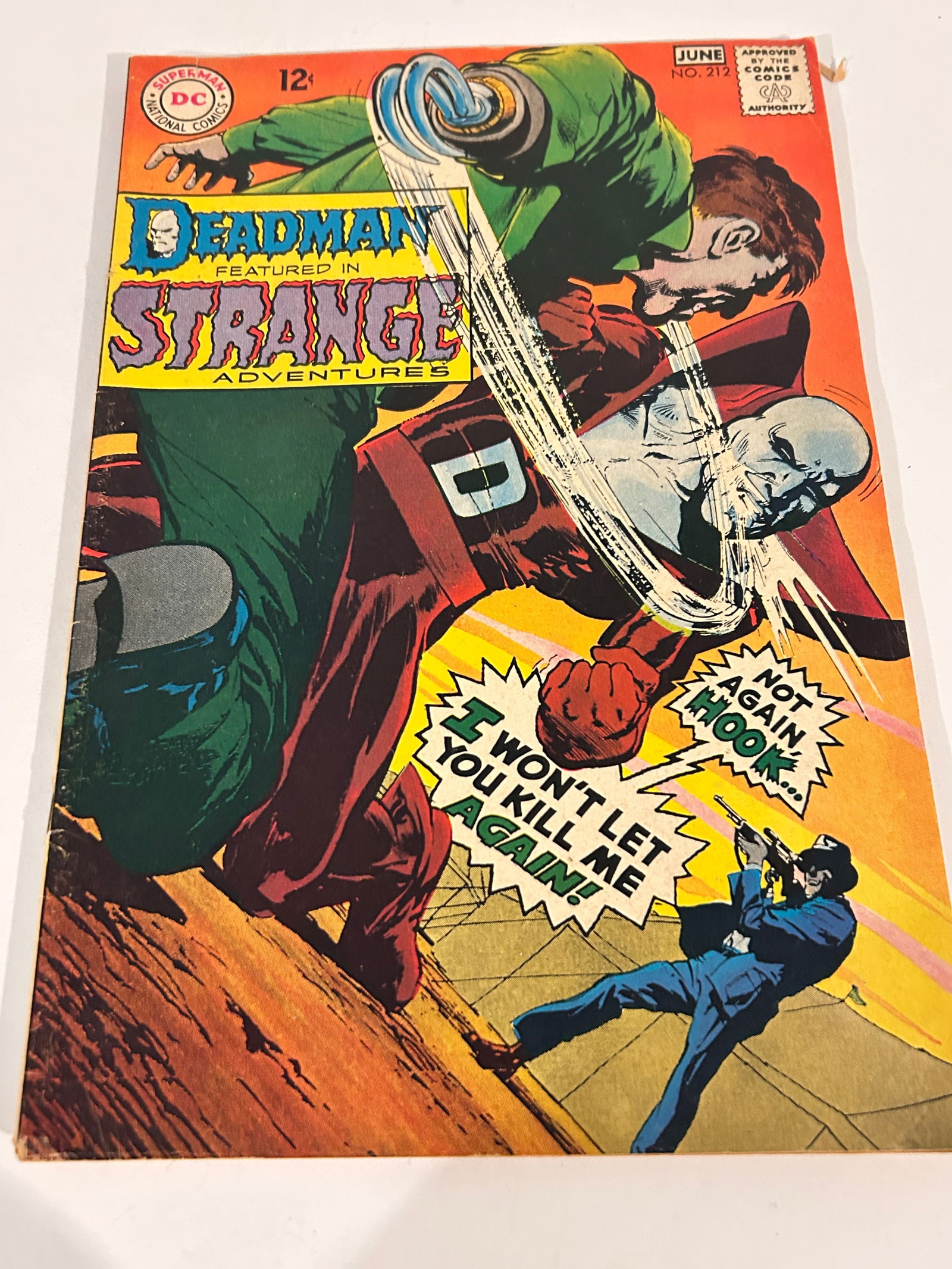 Vintage Comic Book Deadman in Strange Adventure # 212 (1 of 2)
