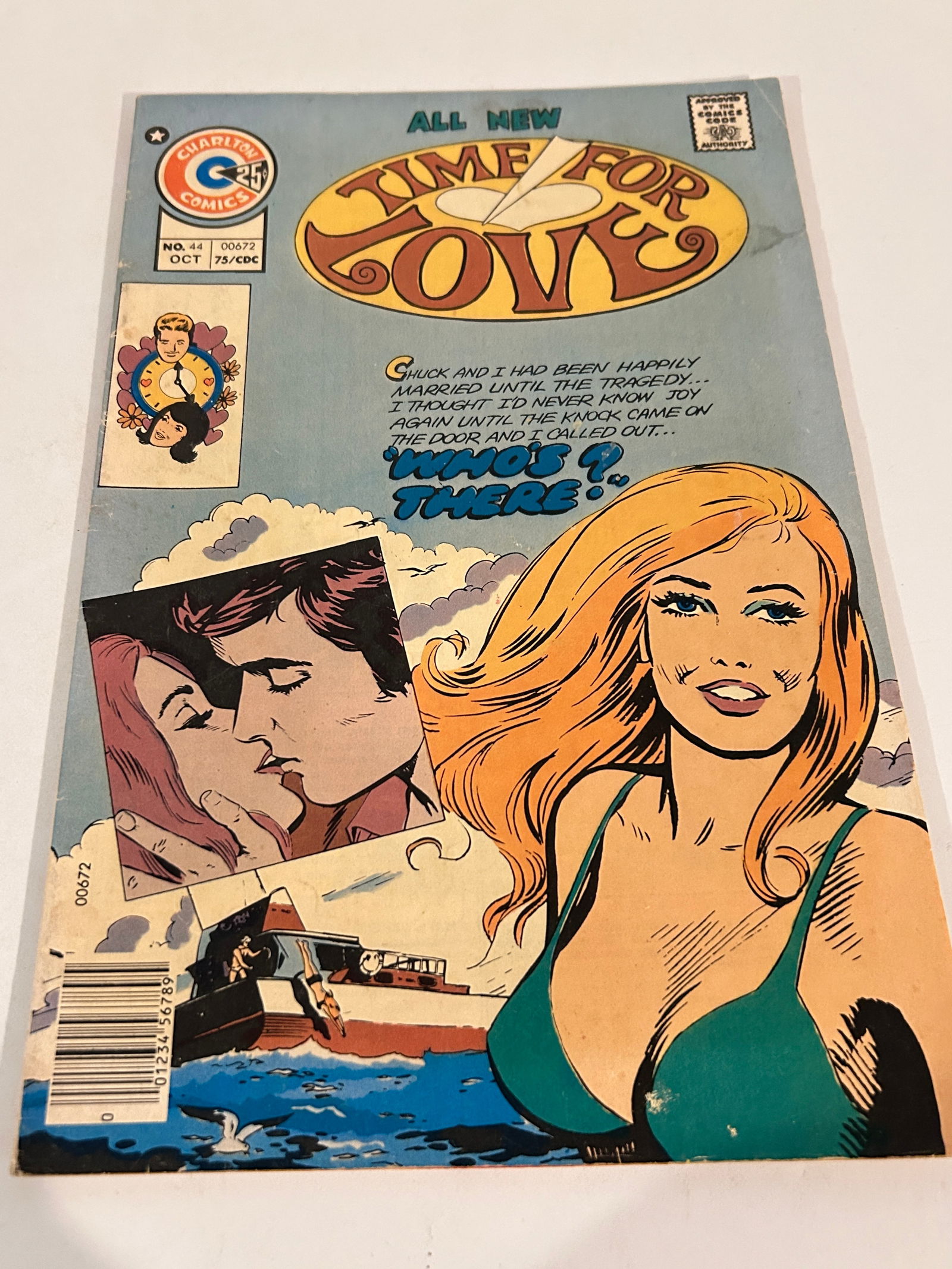 Vintage Comic Book Time for Love # 44: Vintage Comic Book Time for Love # 44 Please view all photos as they are part of the description and condition of this Item, Feel free to contact me with questions or picture requests! Used Item AS IS