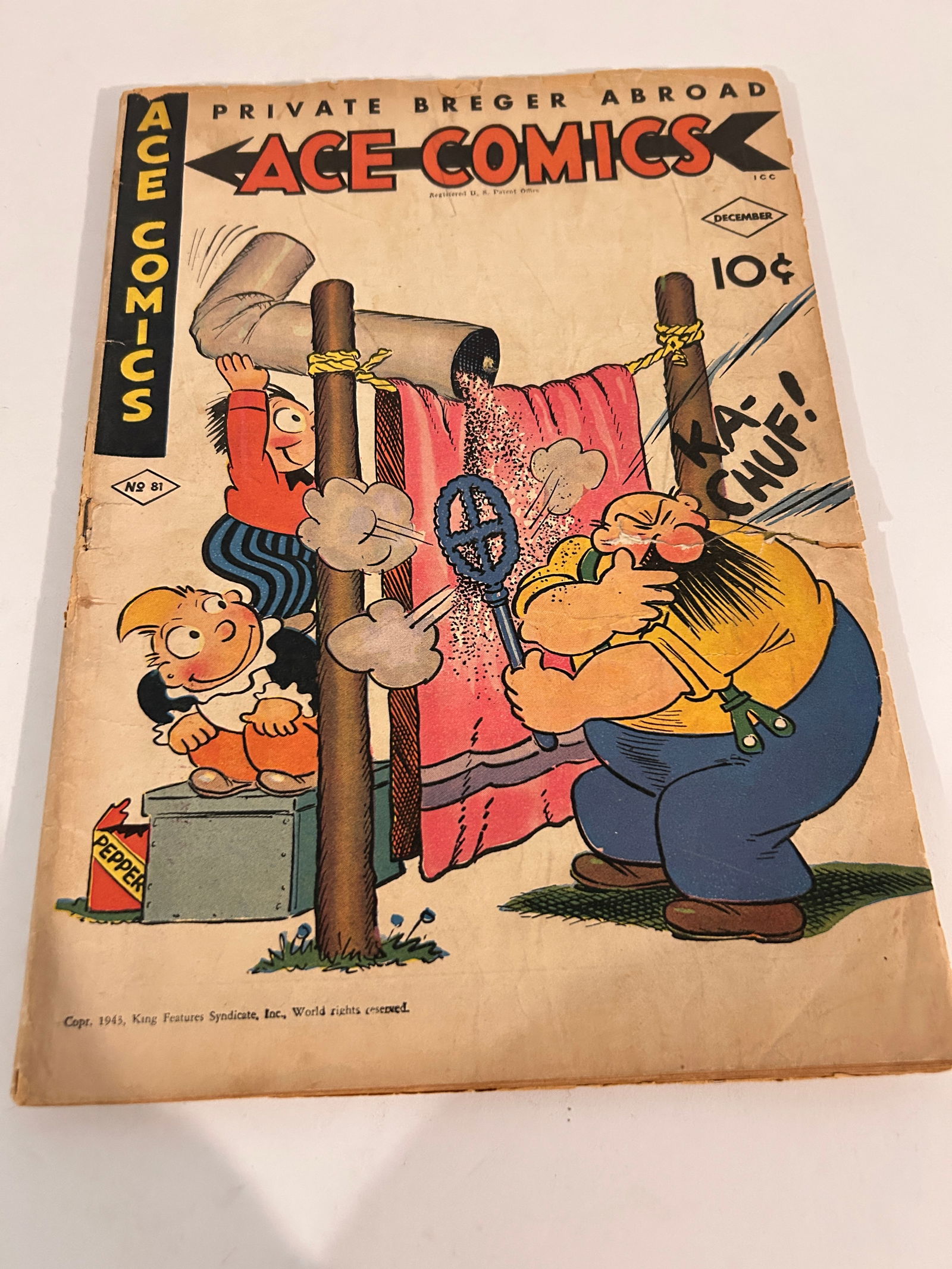 Vintage Comic Book Ace Comics # 81 (1 of 4)