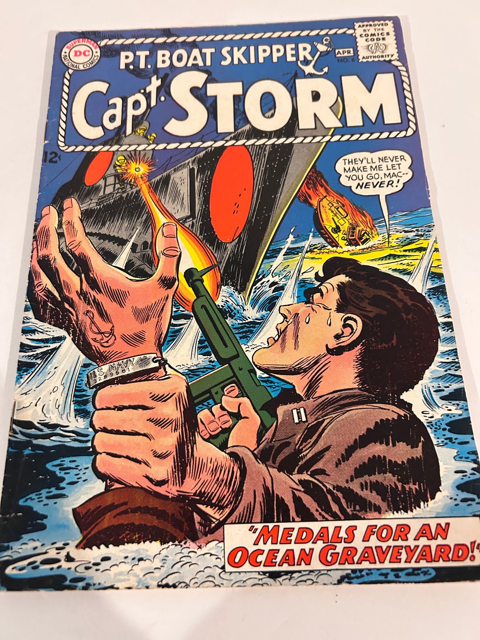 Vintage Comic Book Capt. Storm # 6 (1 of 3)