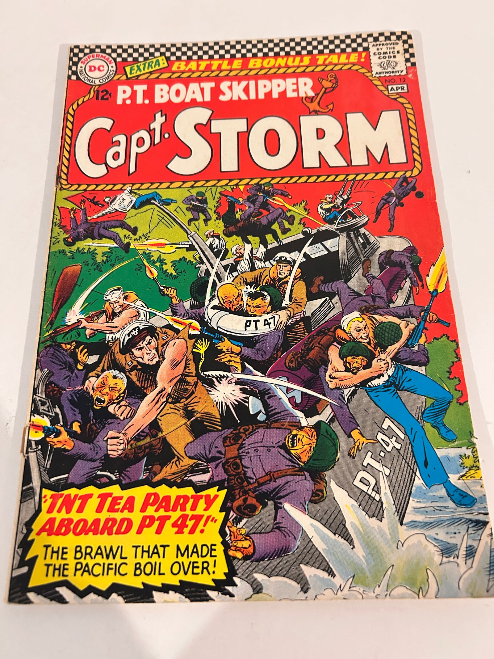 Vintage Comic Book Capt. Storm # 12 (1 of 3)