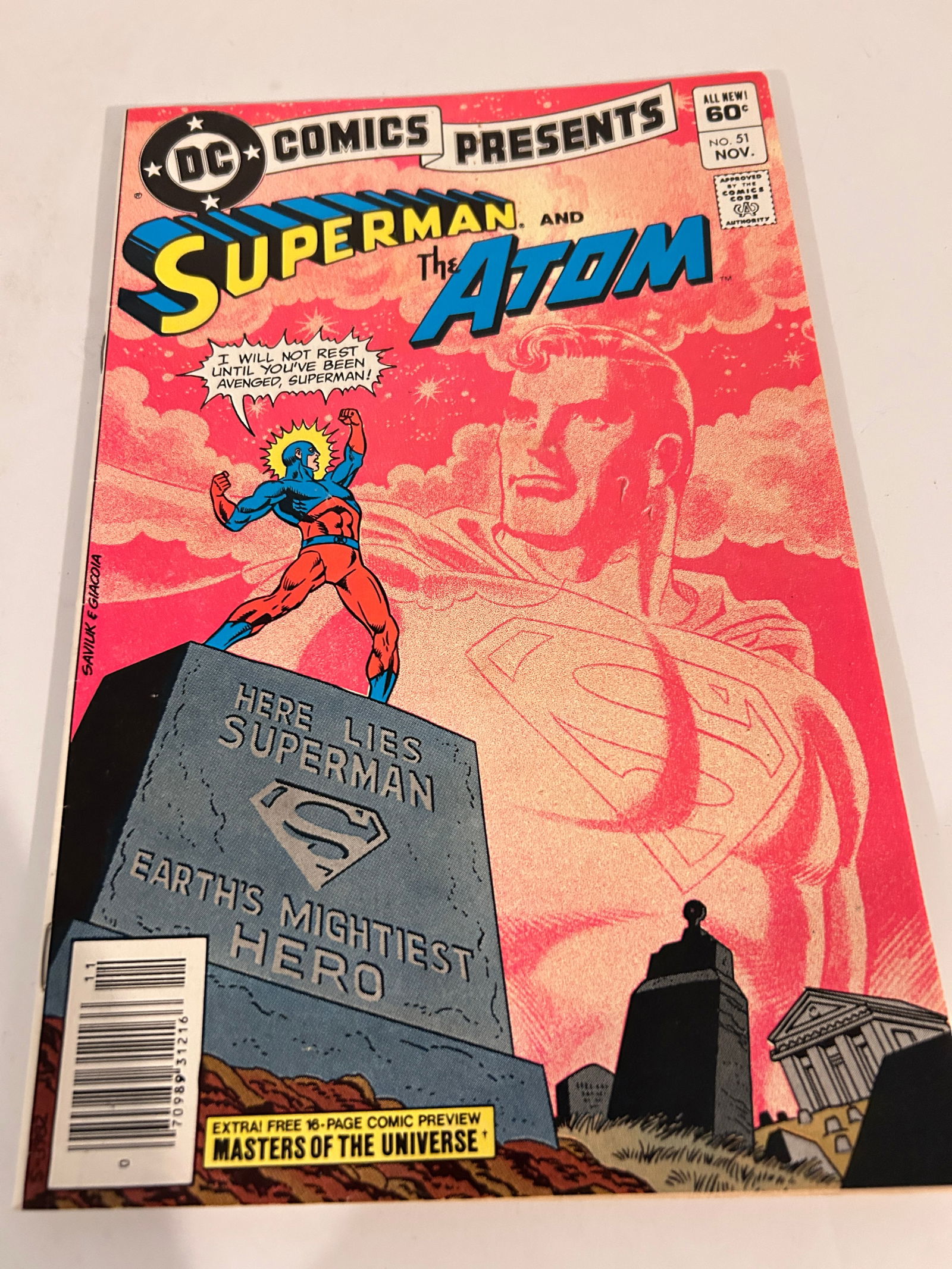 Vintage Comic Book Dc Comics Presents # 51 (1 of 3)
