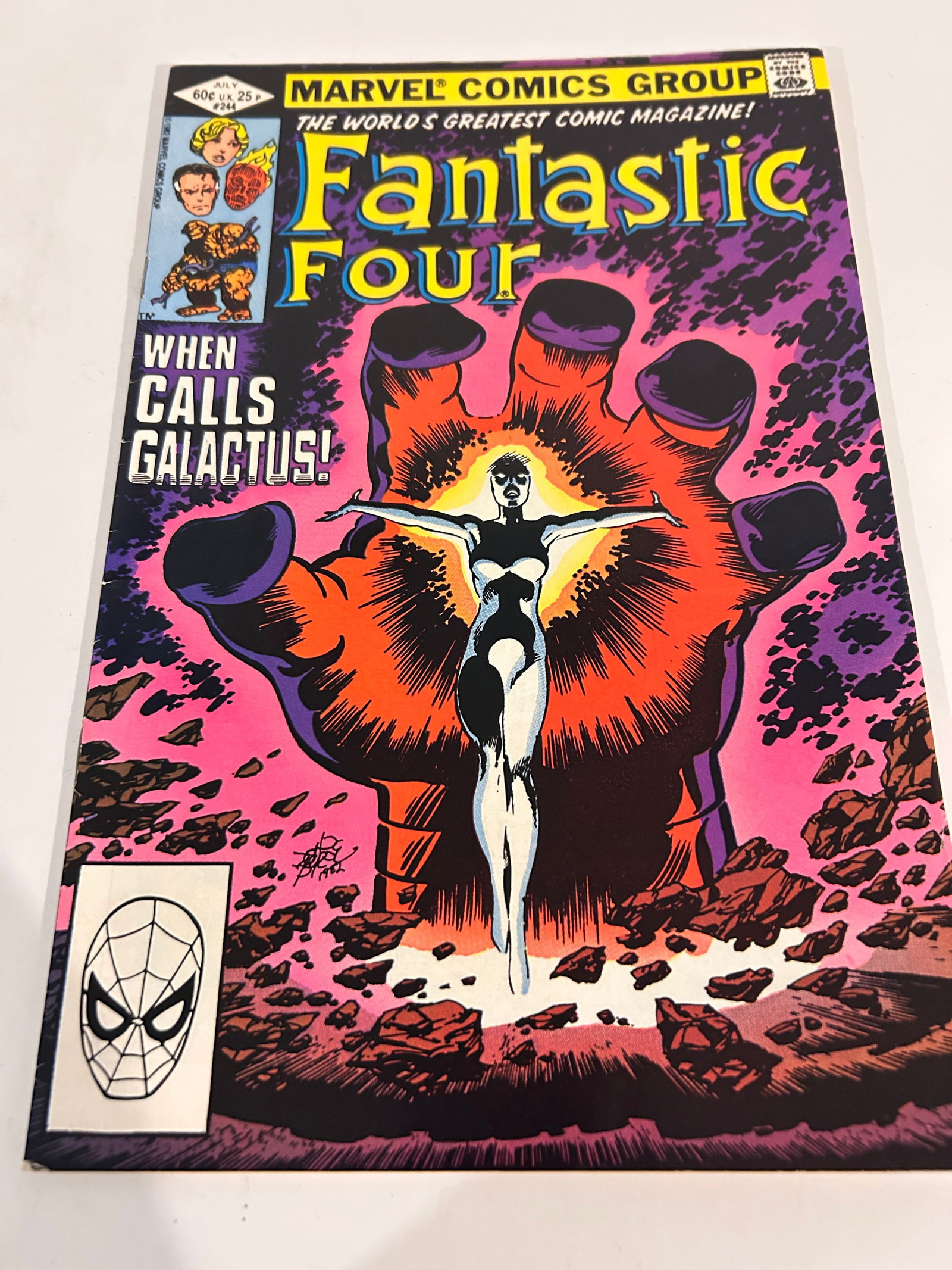 Vintage Comic Book Fantastic Four # 244 (1 of 3)