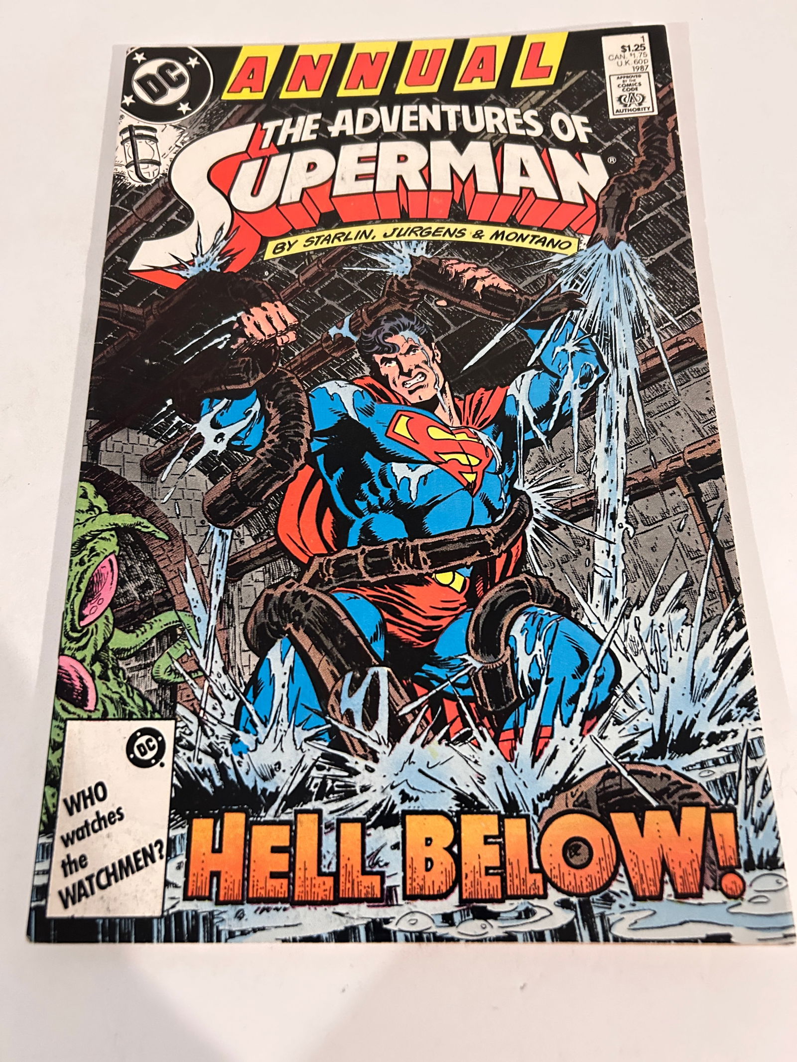 Vintage Comic Book Superman Adventures of Annual # 1 (1 of 3)