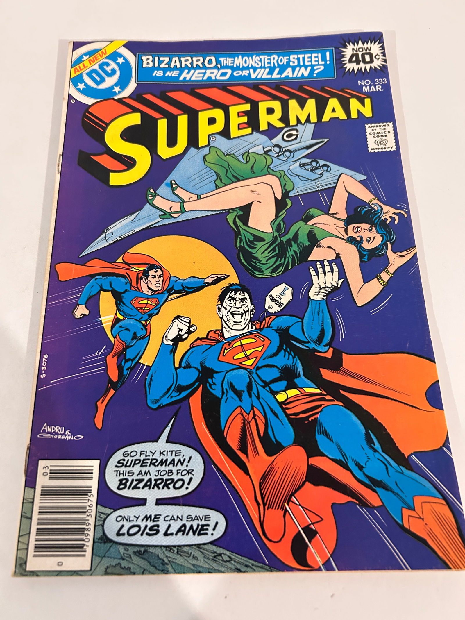 Vintage Comic Book Superman # 333 (1 of 3)