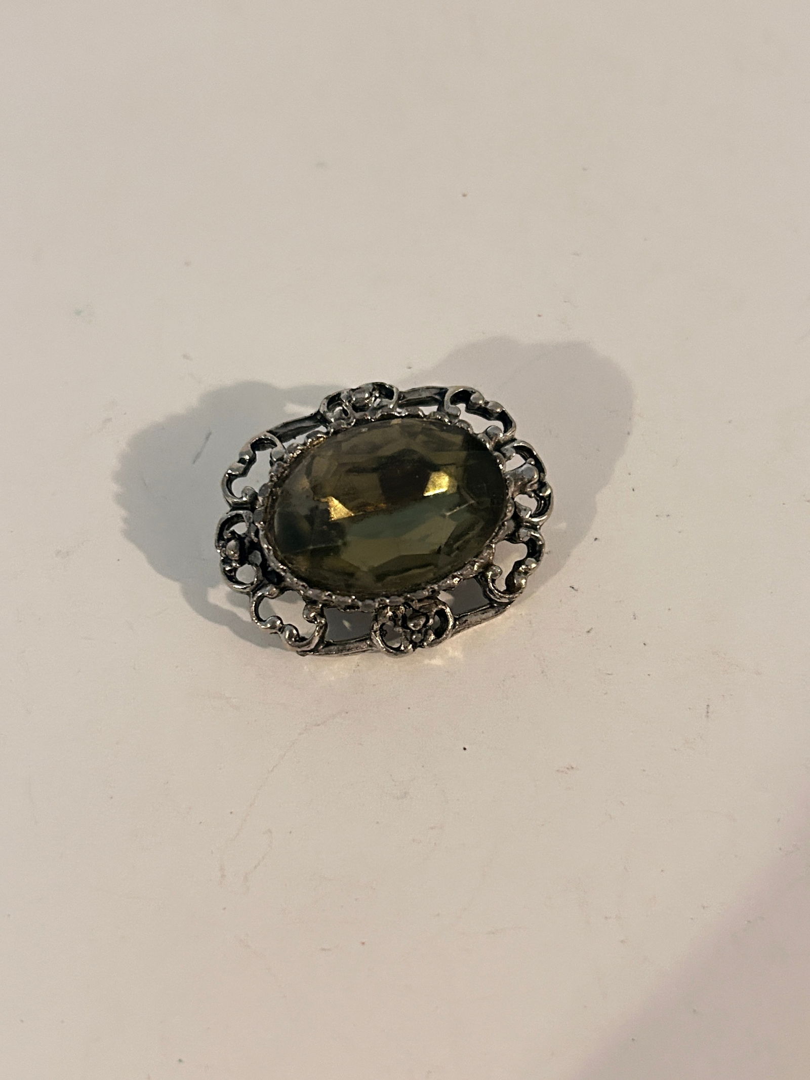 Vintage silver tone Brooch (1 of 4)