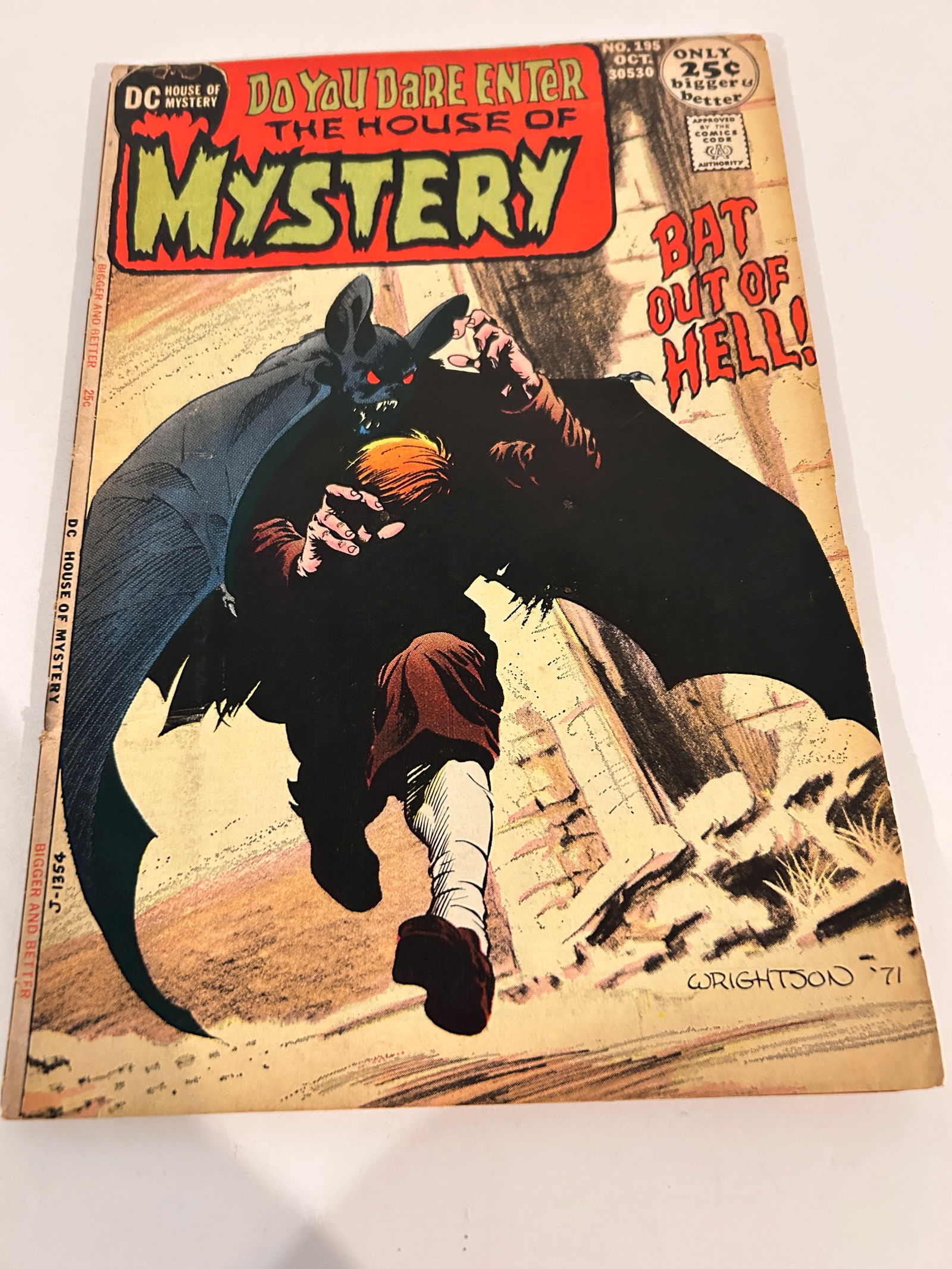 Vintage Comic Book The House of Mystery # 195 (1 of 3)