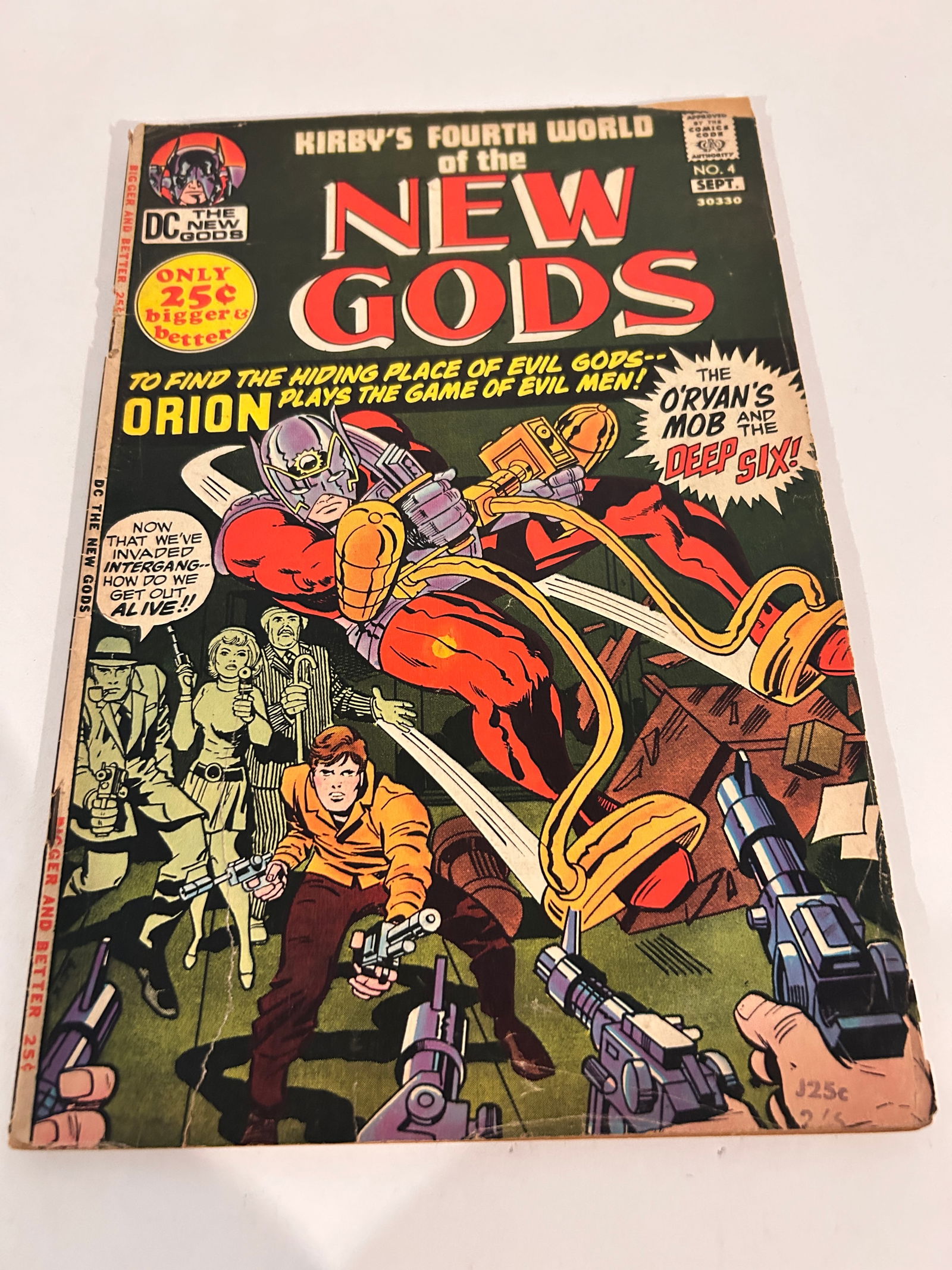 Vintage Comic Book The New Gods 4 (1 of 3)