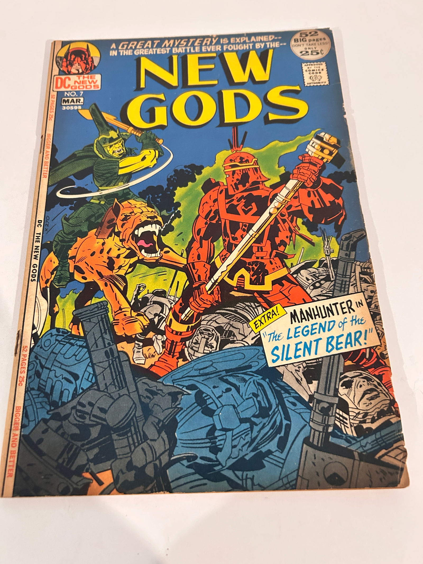 Vintage Comic Book The New Gods 7 (1 of 3)