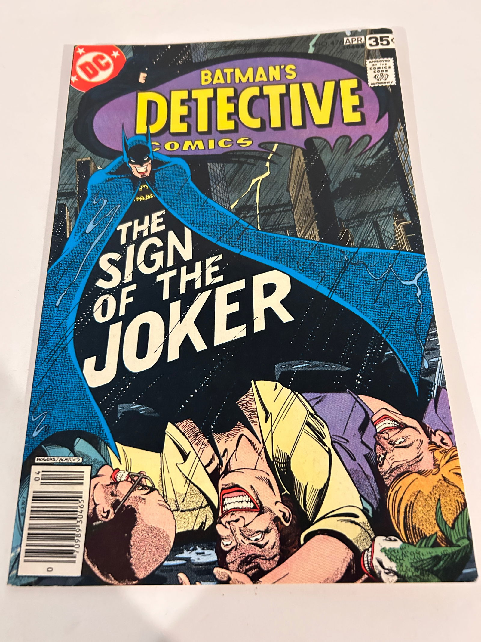 Vintage Comic Book Detective Comics # 476 (1 of 3)