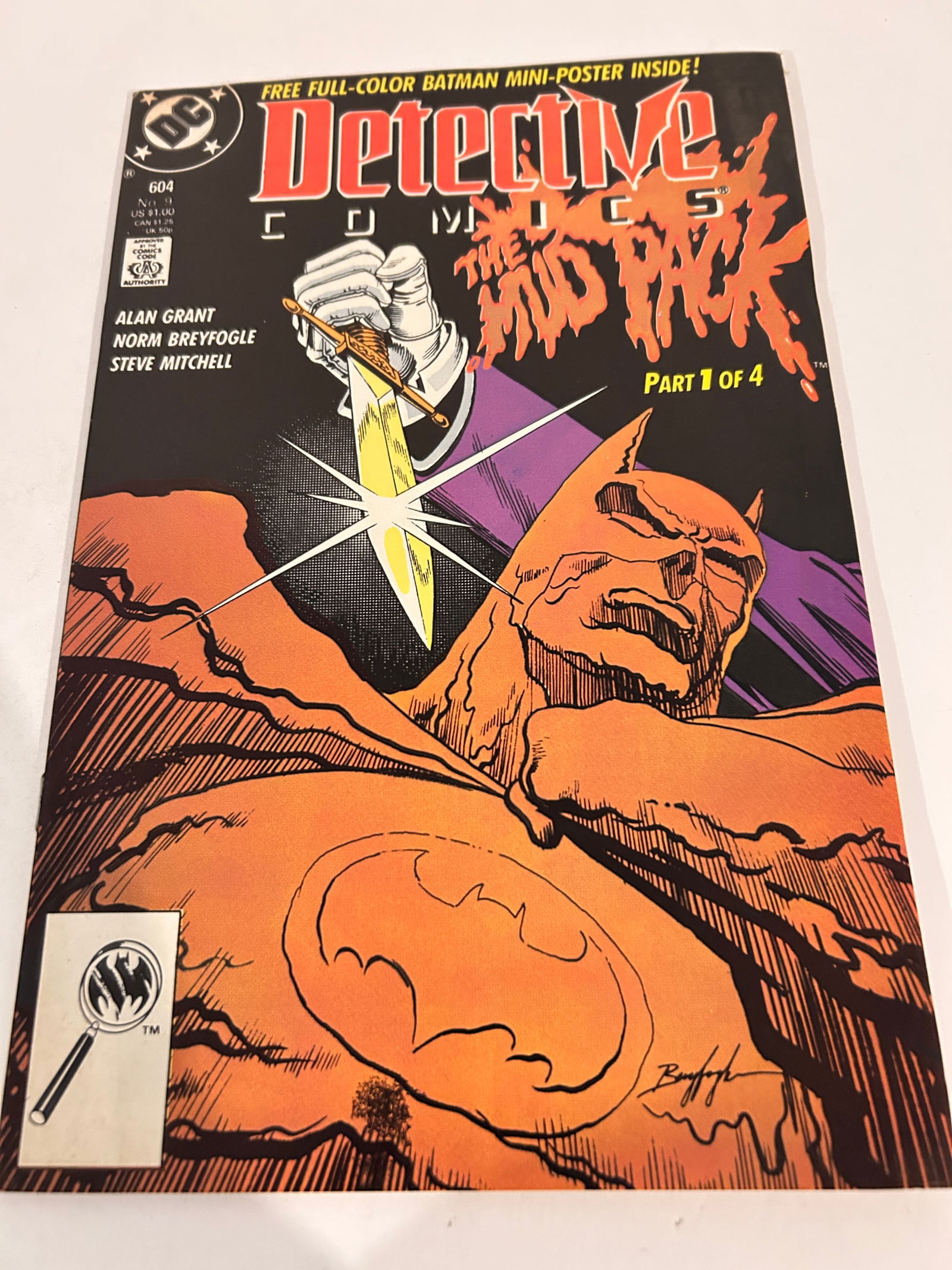 Vintage Comic Book Detective Comics # 604 (1 of 3)