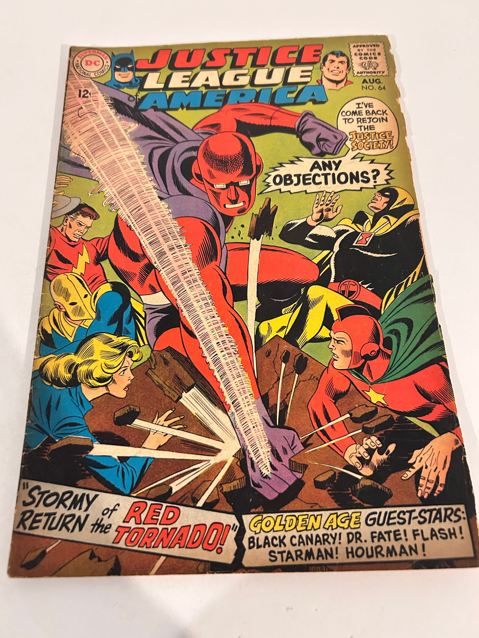 Vintage Comic Book Justice League of America # 64 (1 of 3)