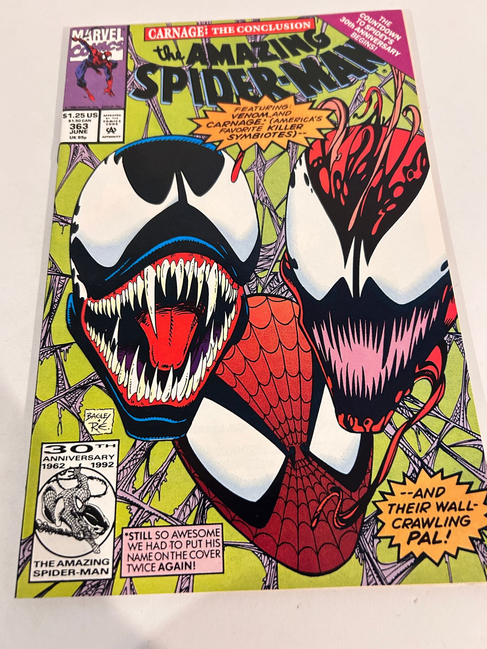 Vintage Comic Book the Amazing Spider-Man # 363 (1 of 3)