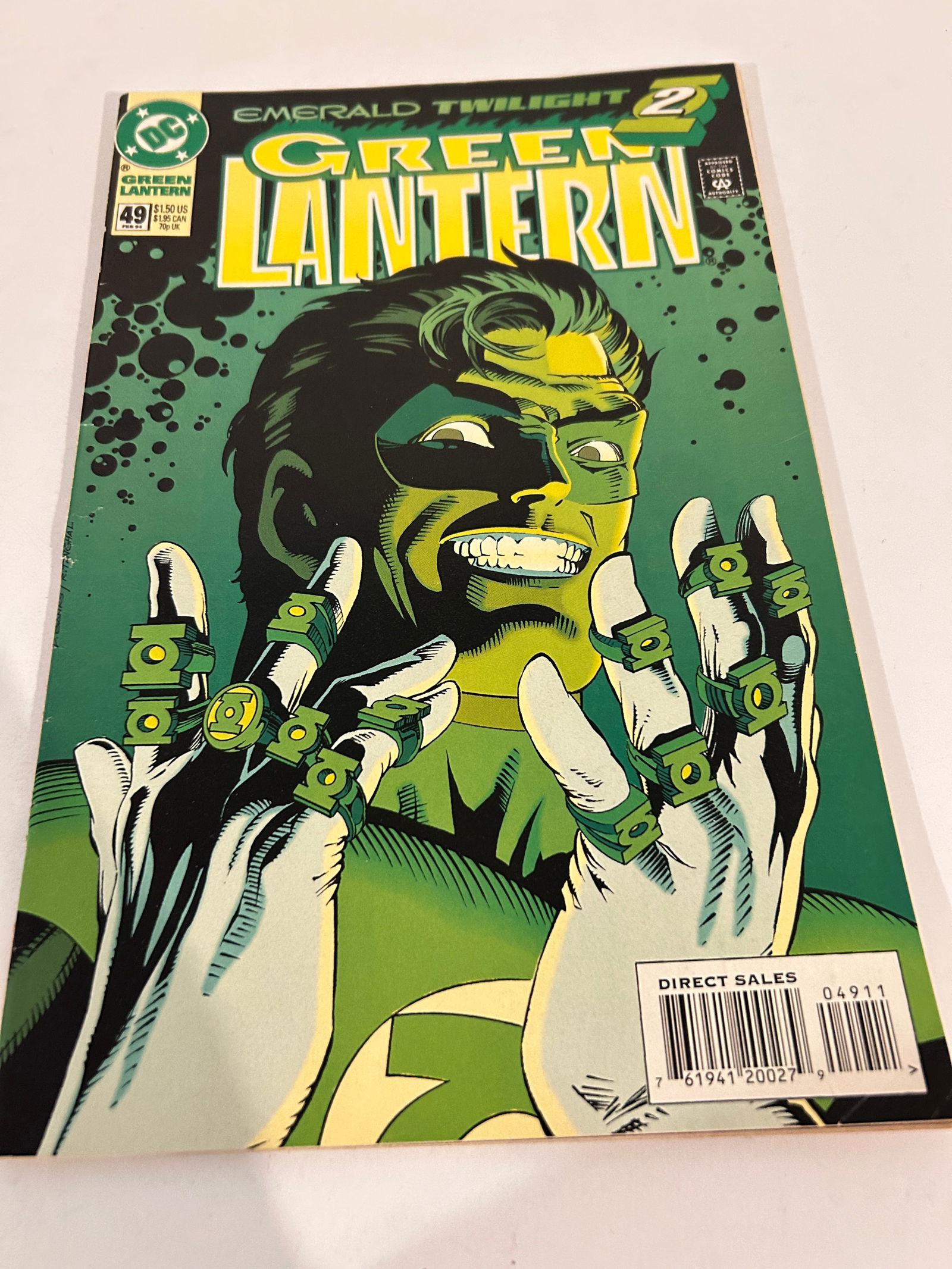 Vintage Comic Book Green Lantern # 49 (1 of 3)