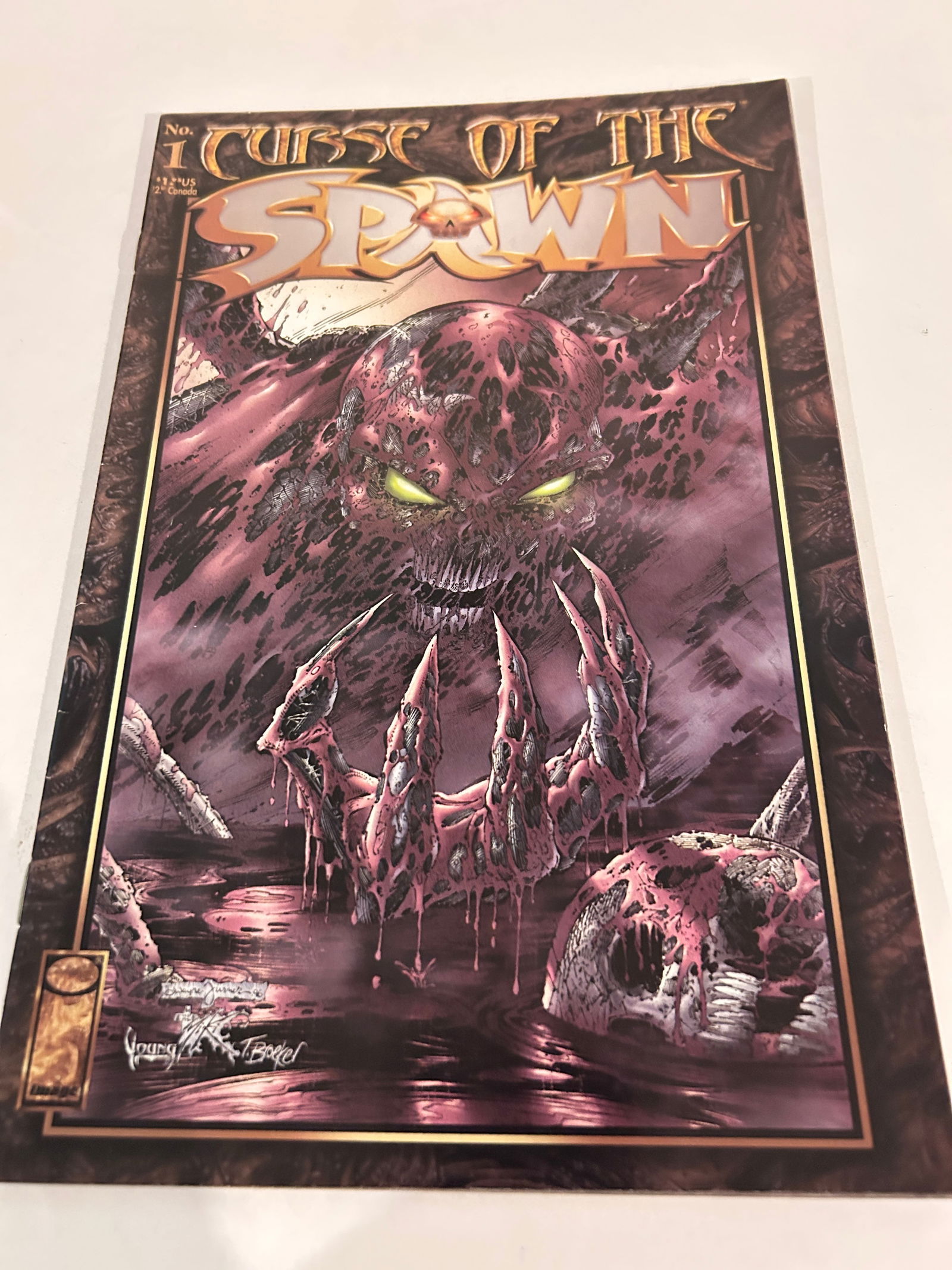 Vintage Comic Book Curse of Spawn # 1 (1 of 3)