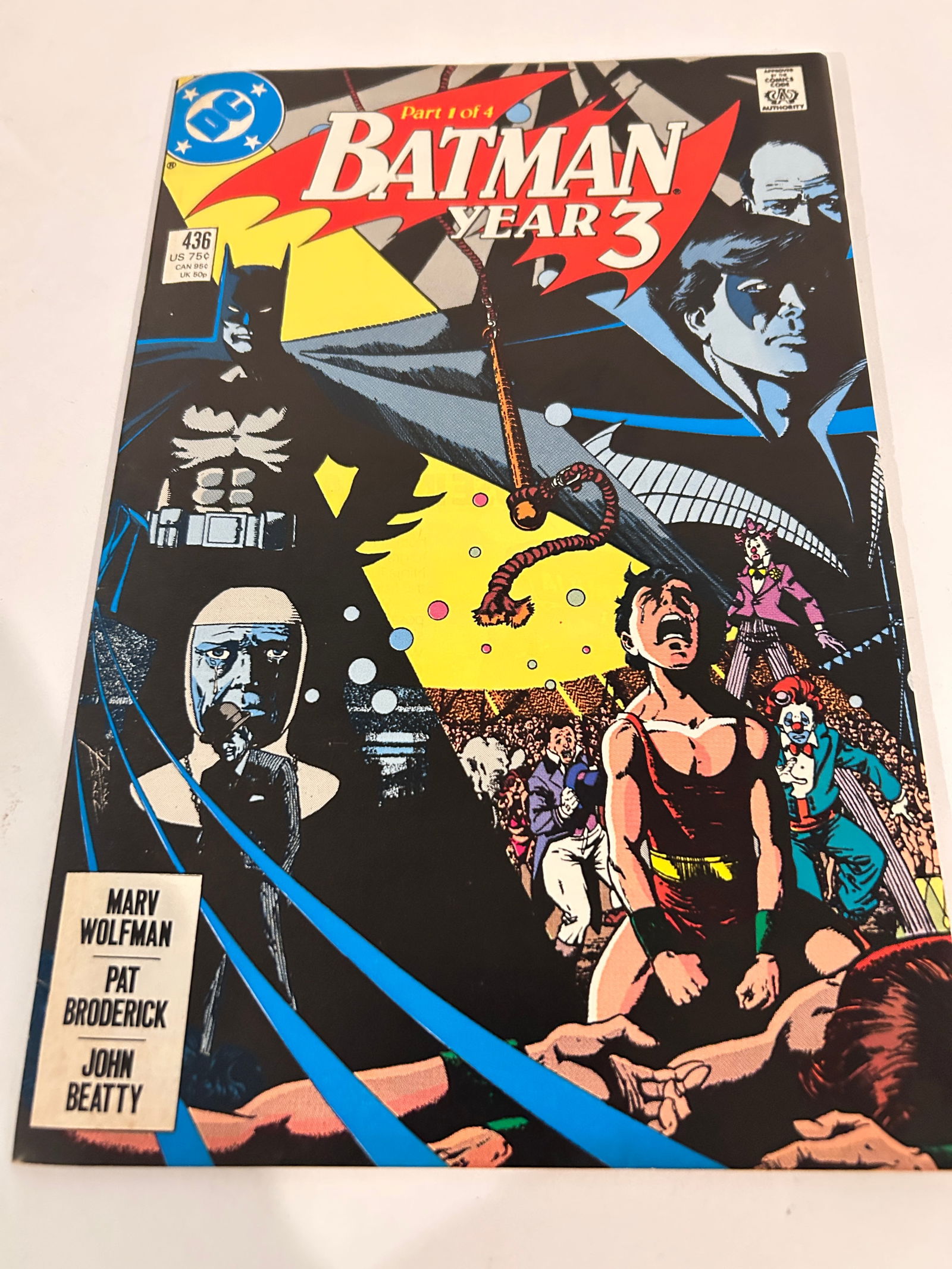 Vintage Comic Book Batman # 436 (1 of 3)