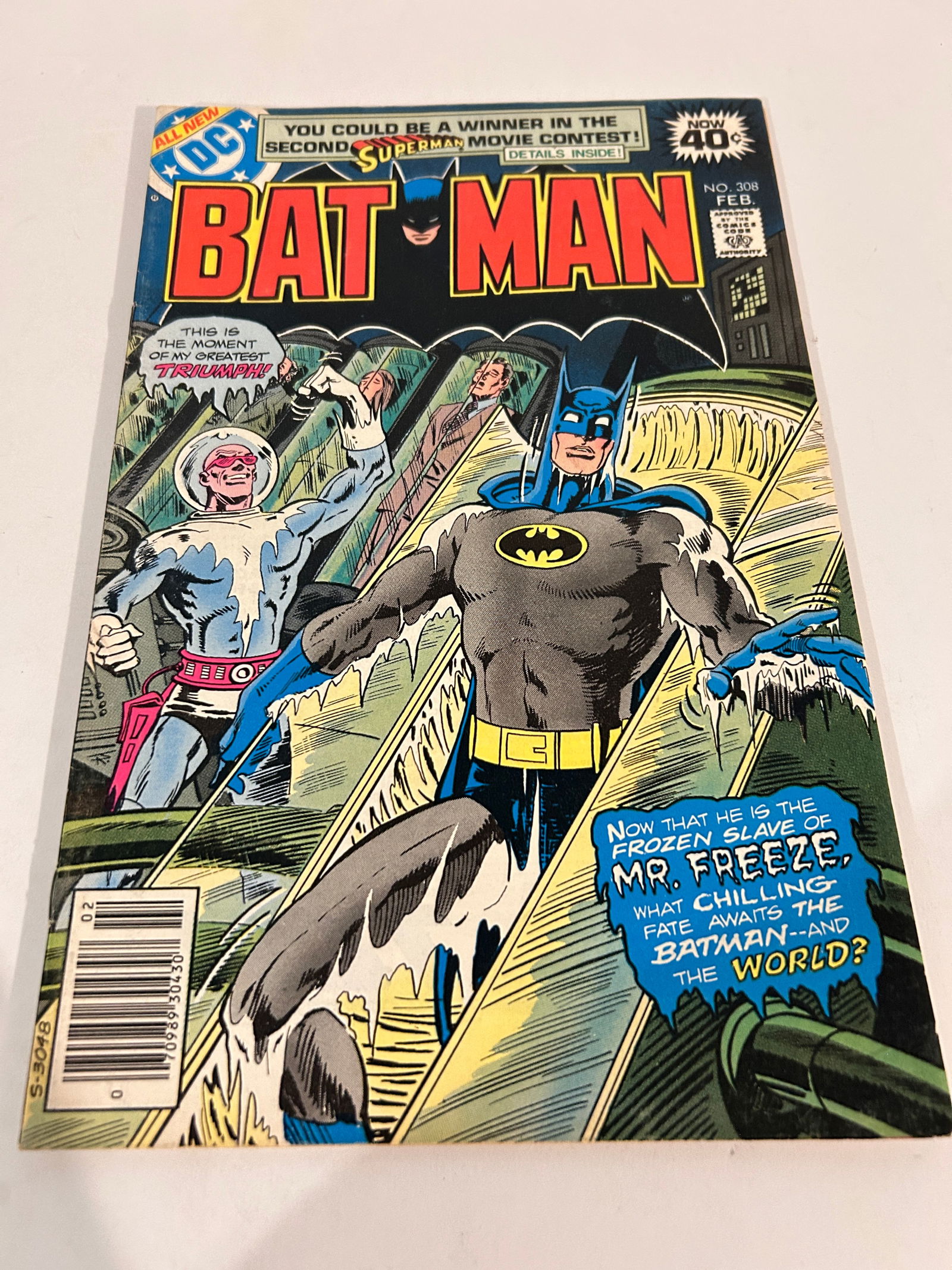 Vintage Comic Book Batman # 308 (1 of 3)