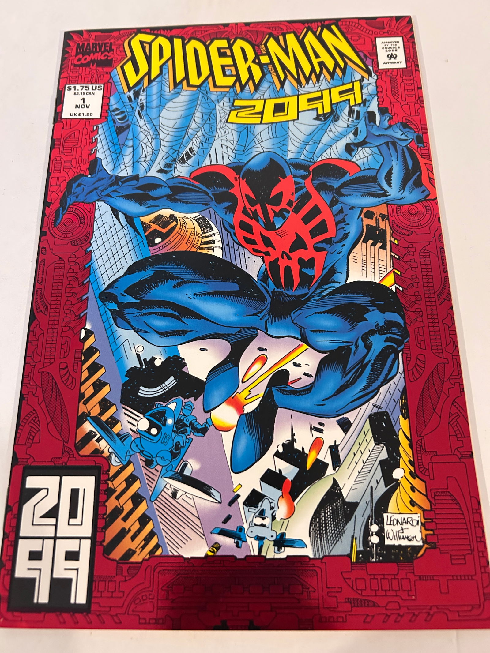Vintage Comic Book Spider-Man 2099 # 1 (1 of 3)