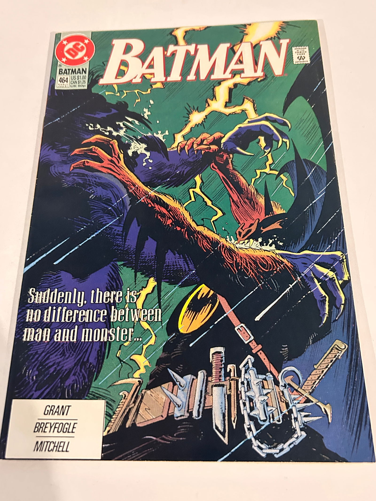 Vintage Comic Book Batman # 464 (1 of 3)