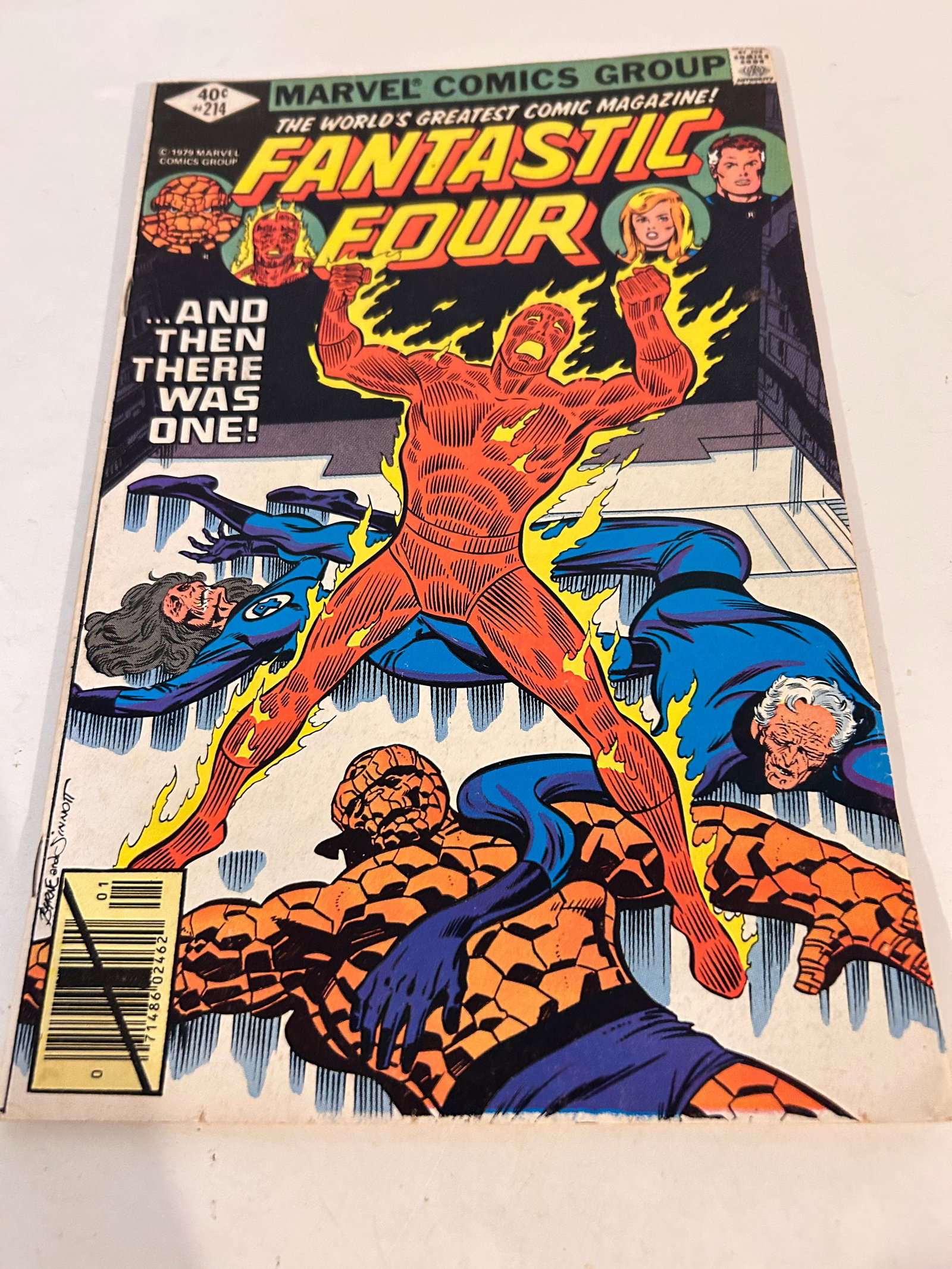 Vintage Comic Book Fantastic Four # 214 (1 of 2)