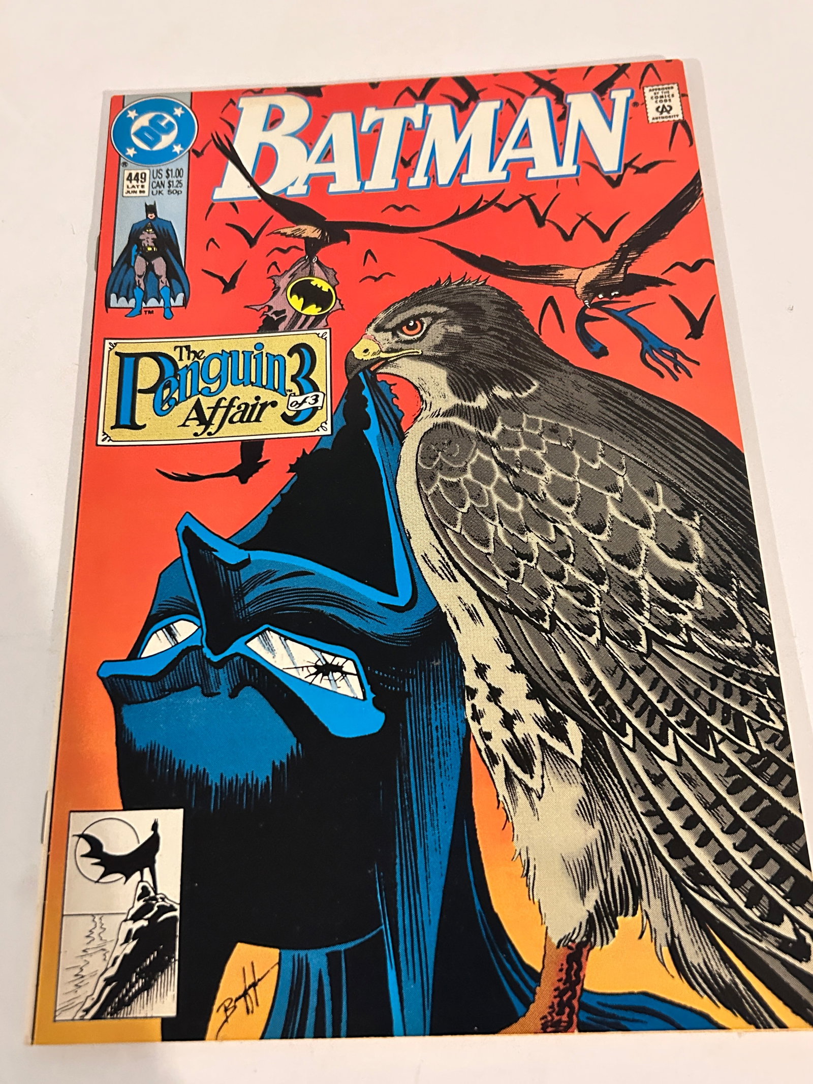 Vintage Comic Book Batman # 449 (1 of 3)