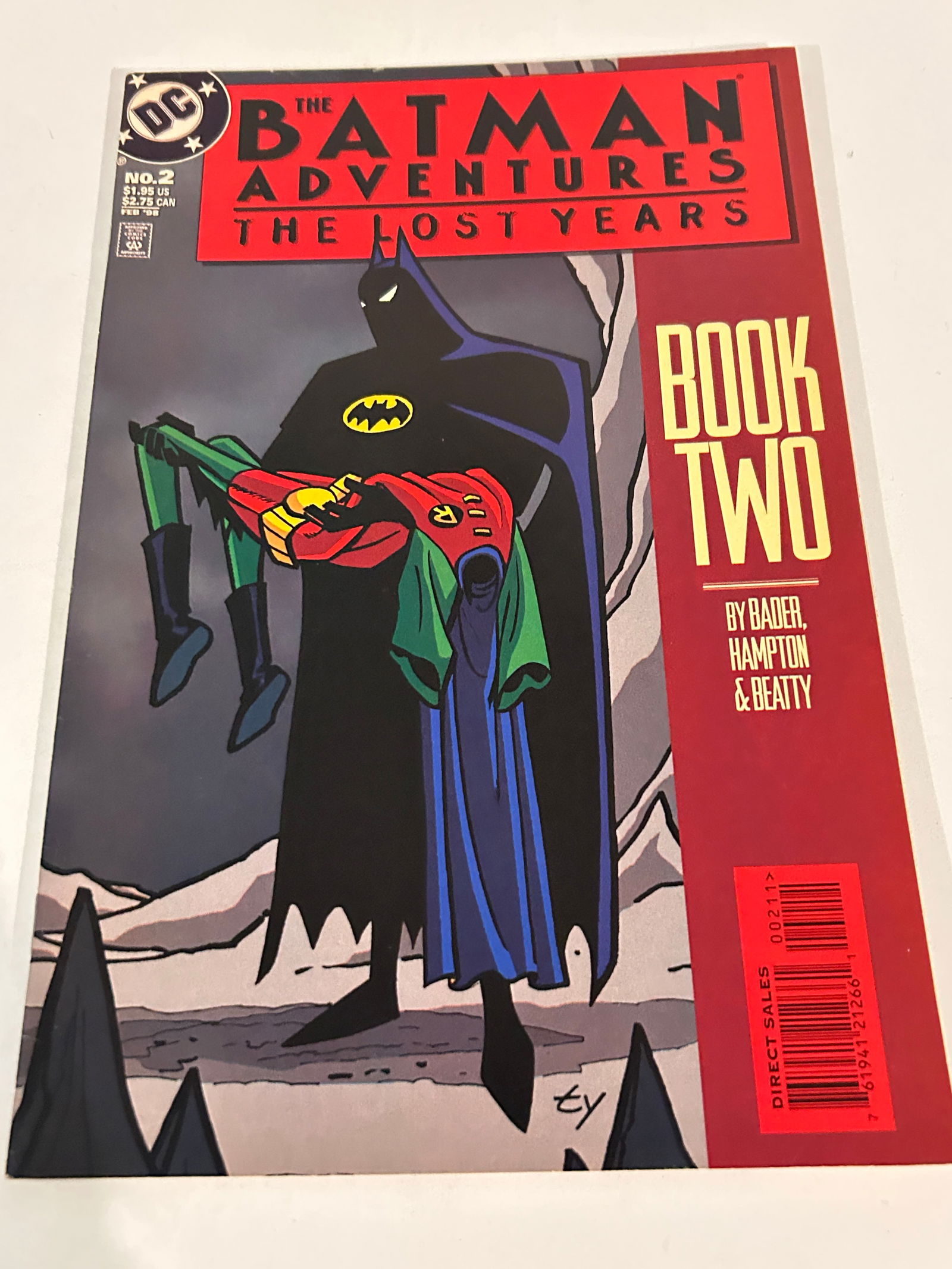 Vintage Comic Book Batman Adventures # 2 (1 of 3)