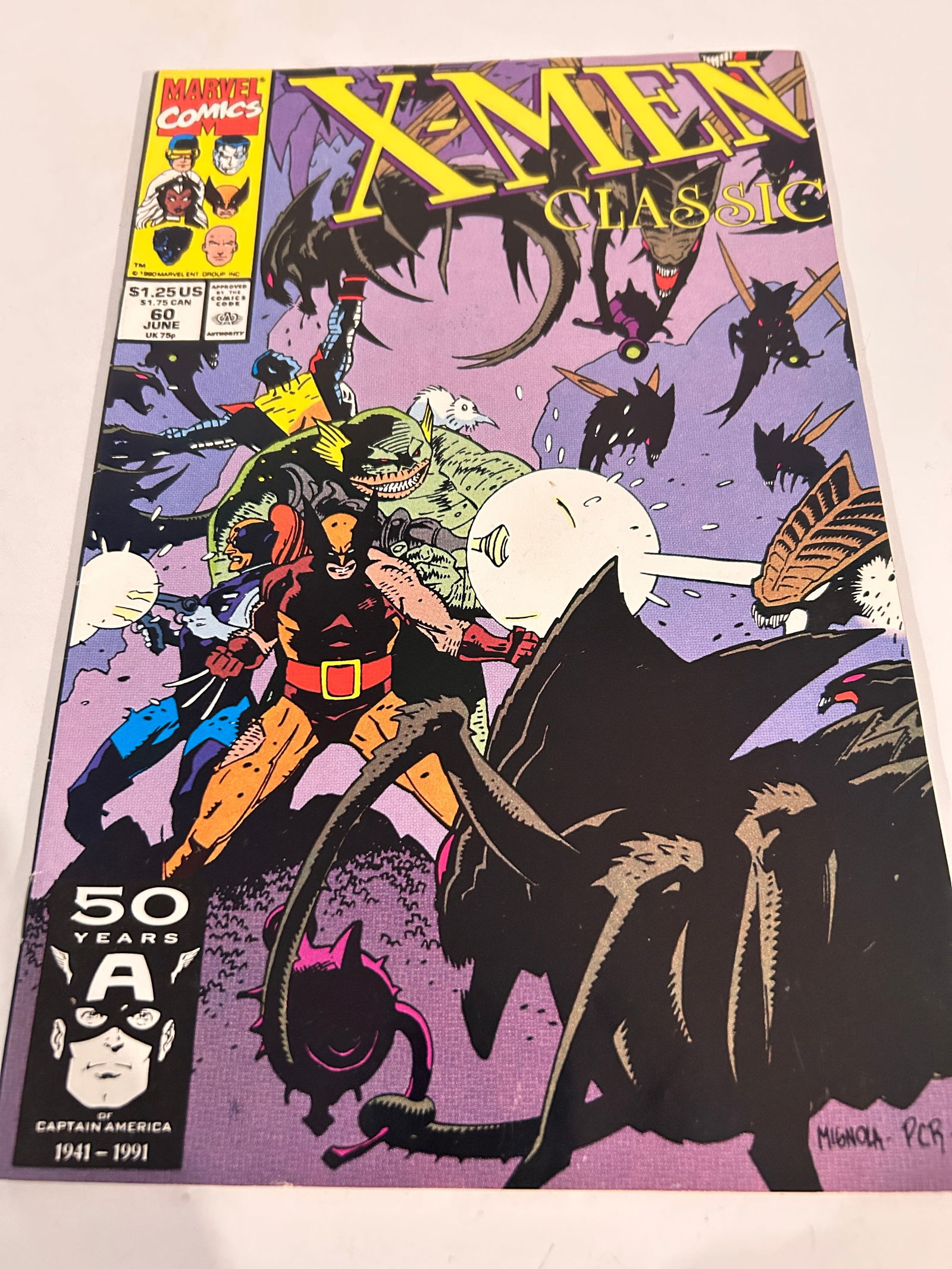 Vintage Comic Book Classic X-Men # 60 (1 of 3)