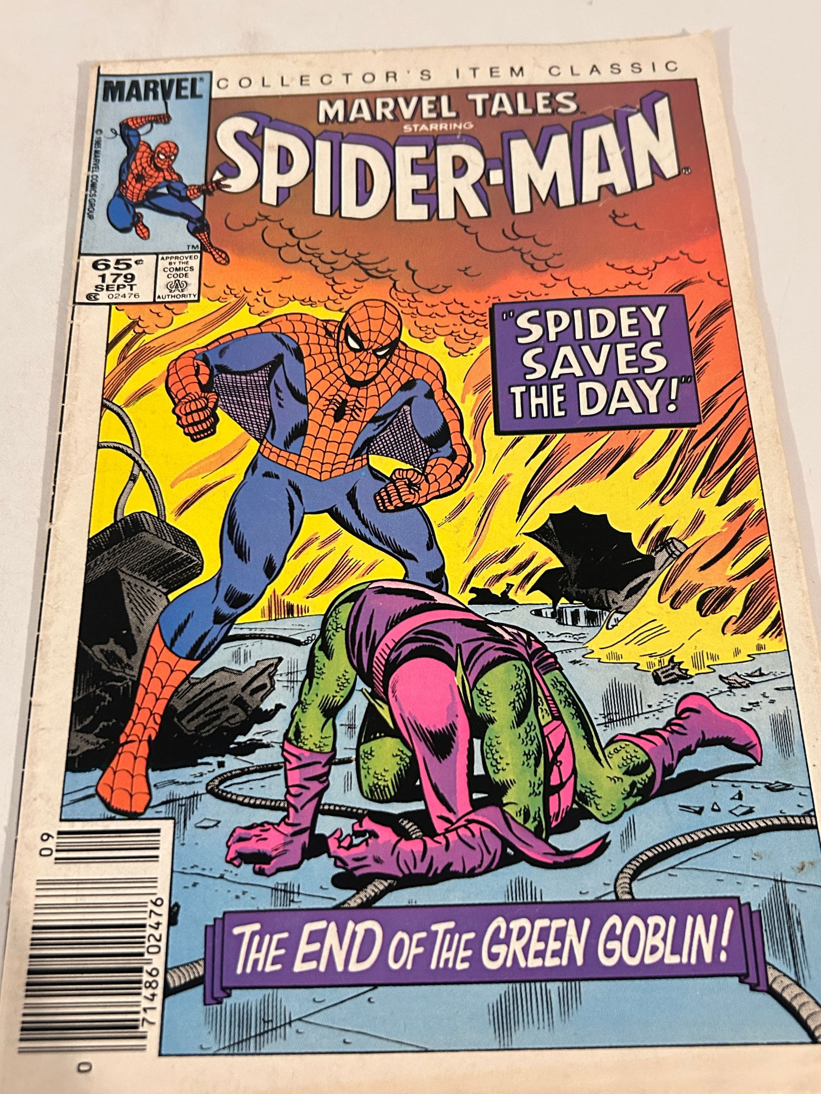 Vintage Comic Book Marvel Tales # 179 (1 of 2)