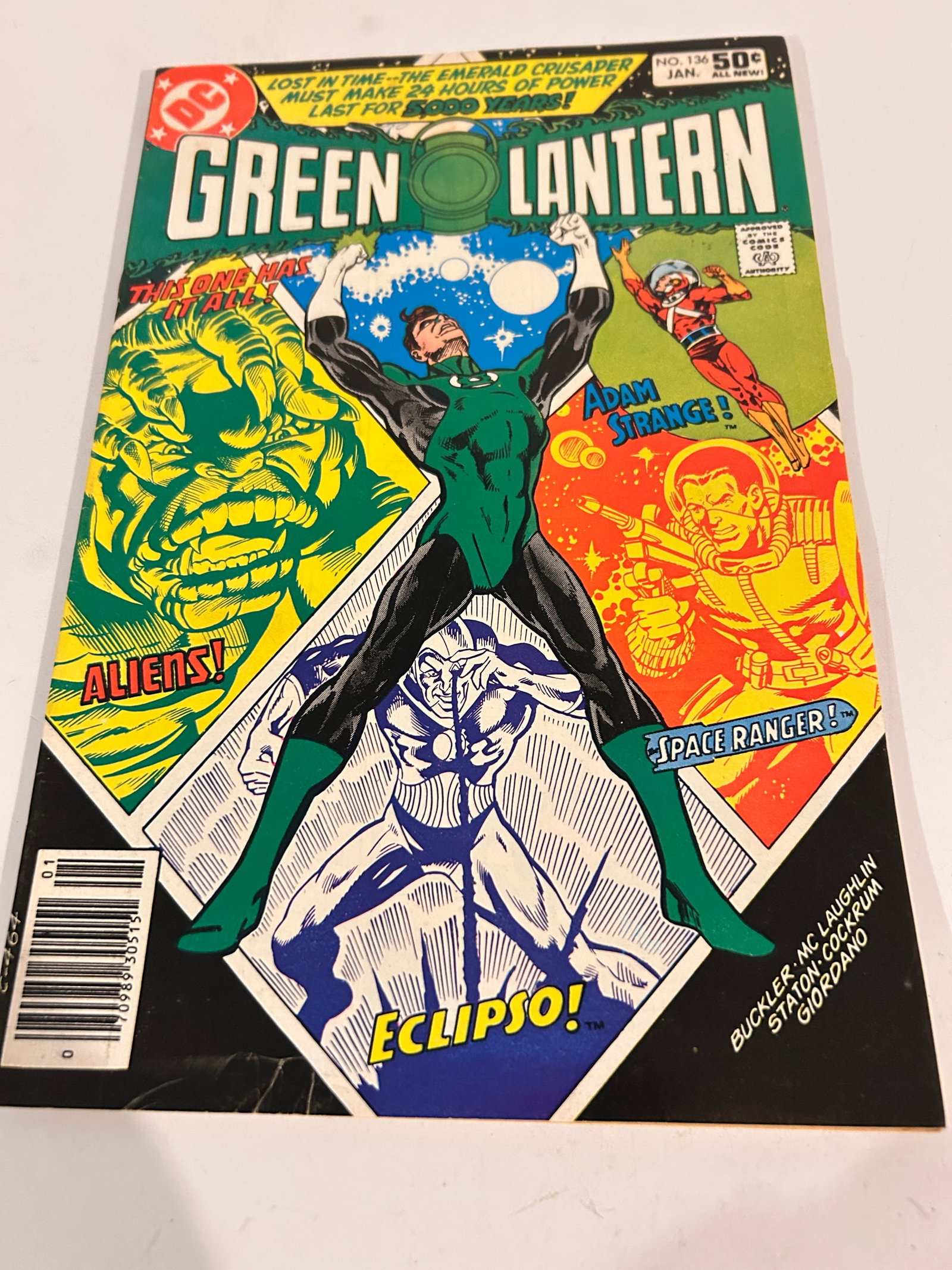 Vintage Comic Book Green Lantern # 136 (1 of 3)