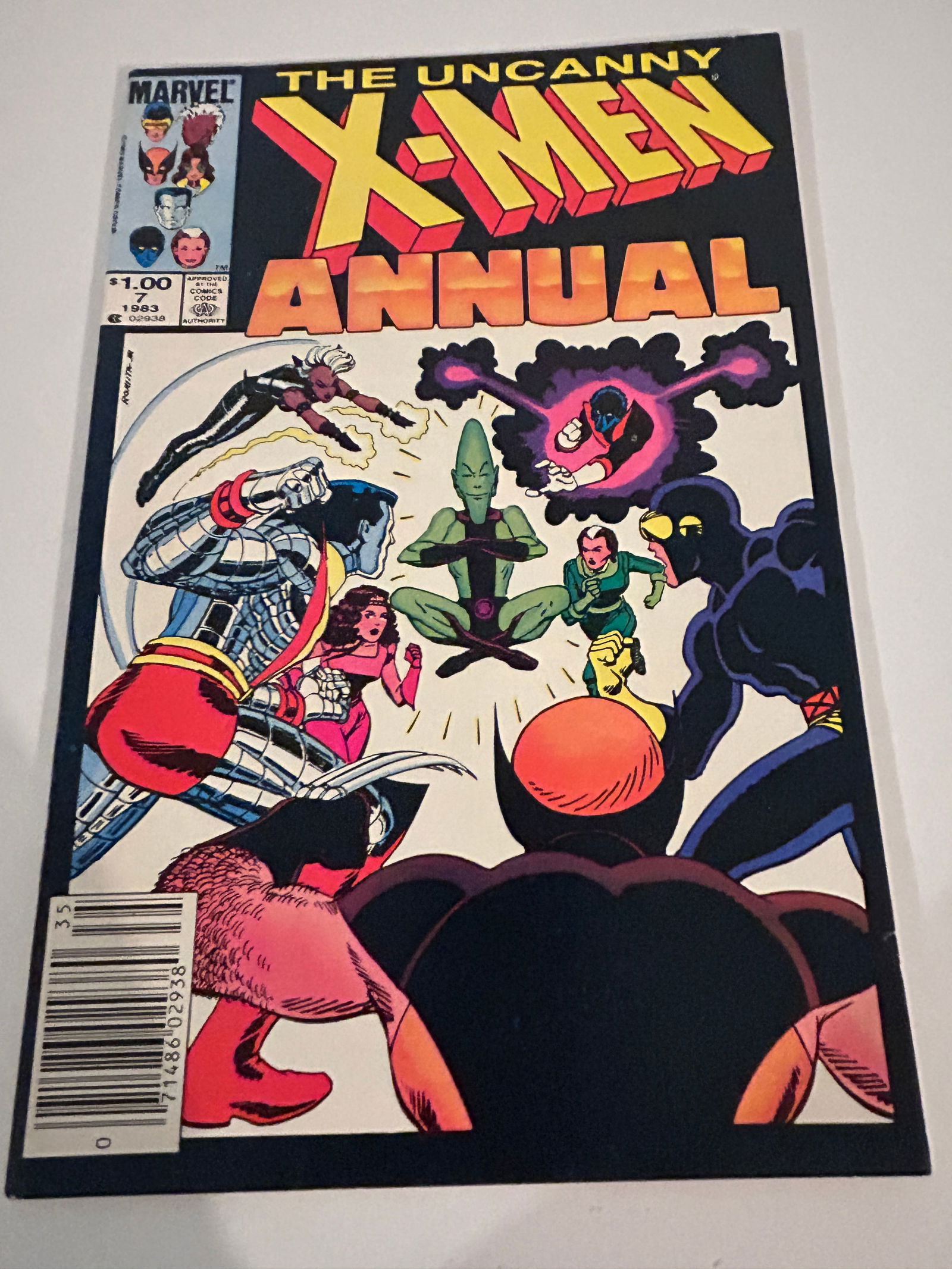 Vintage Comic Book X-Men Annual # 7 (1 of 3)