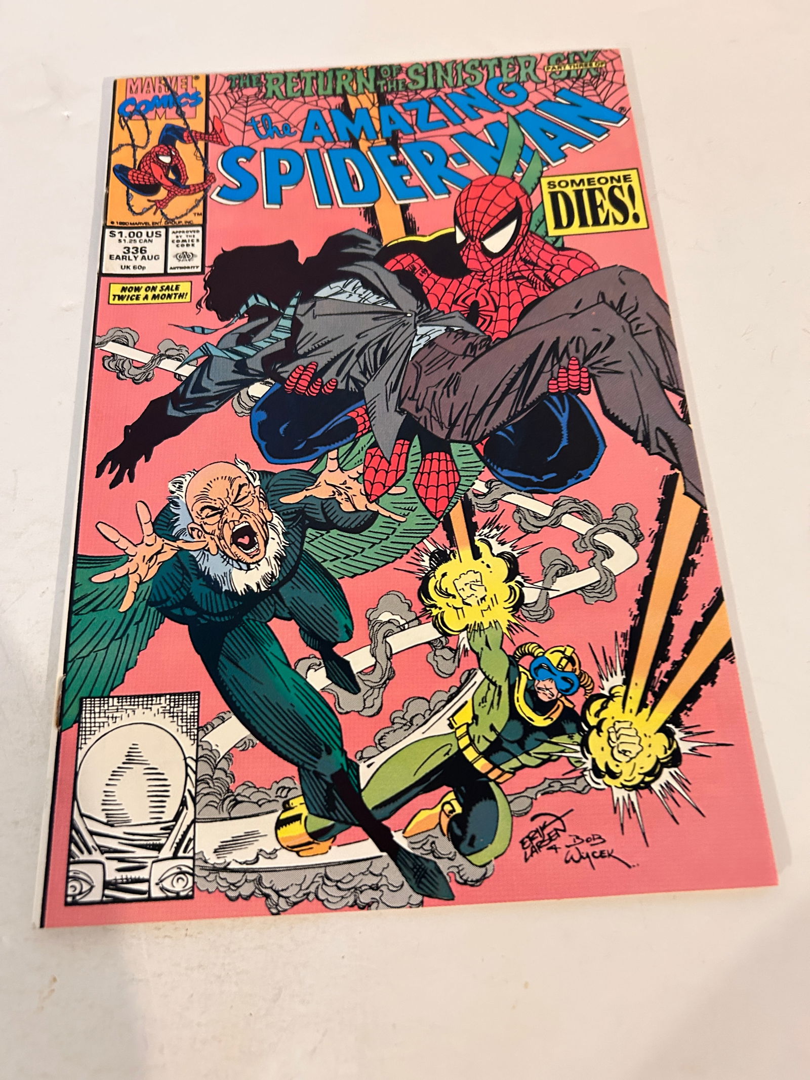 Vintage Comic Book The Amazing Spider-man # 336 (1 of 2)