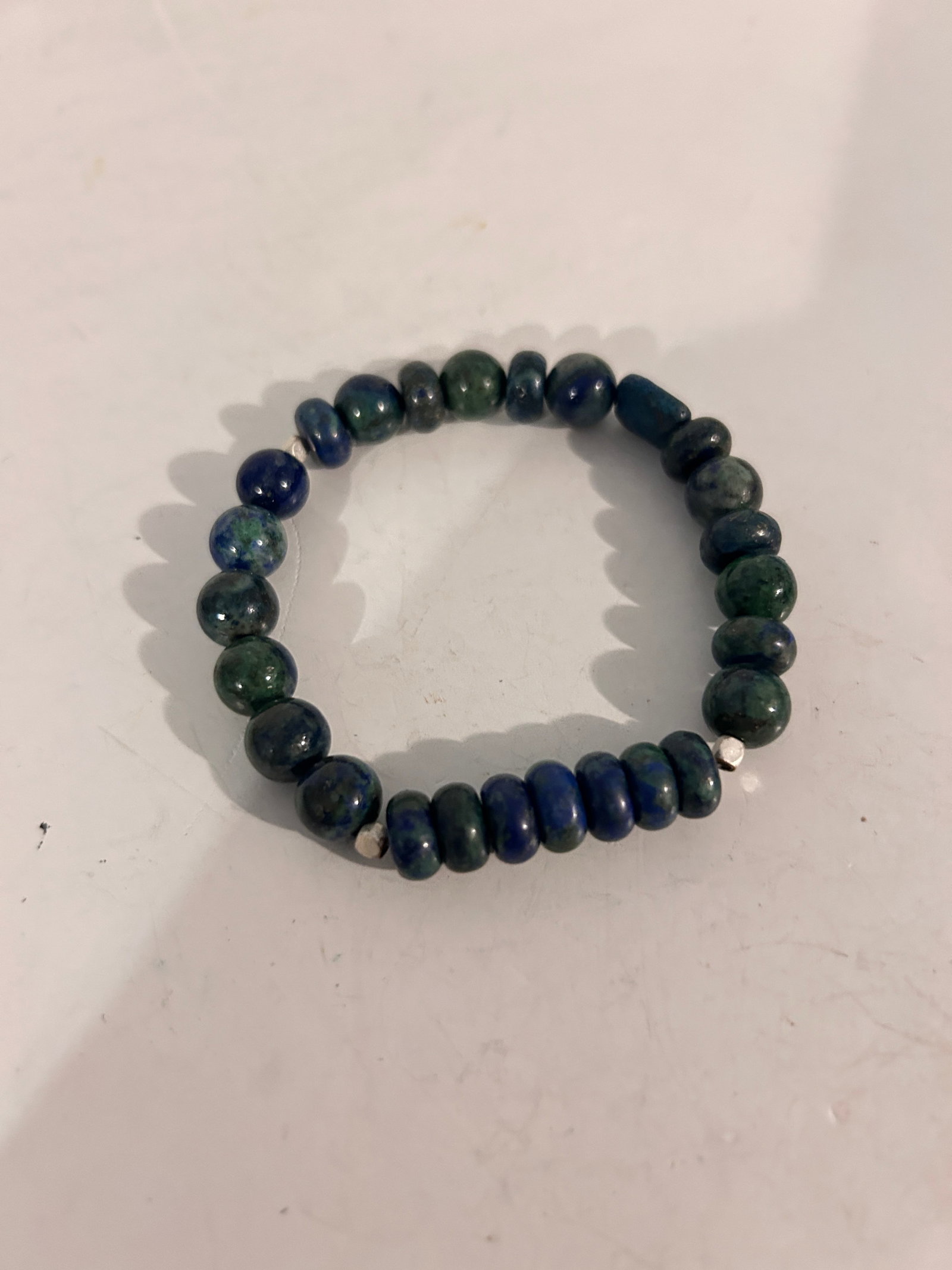 Vintage stretch gem stone Bracelet (1 of 4)