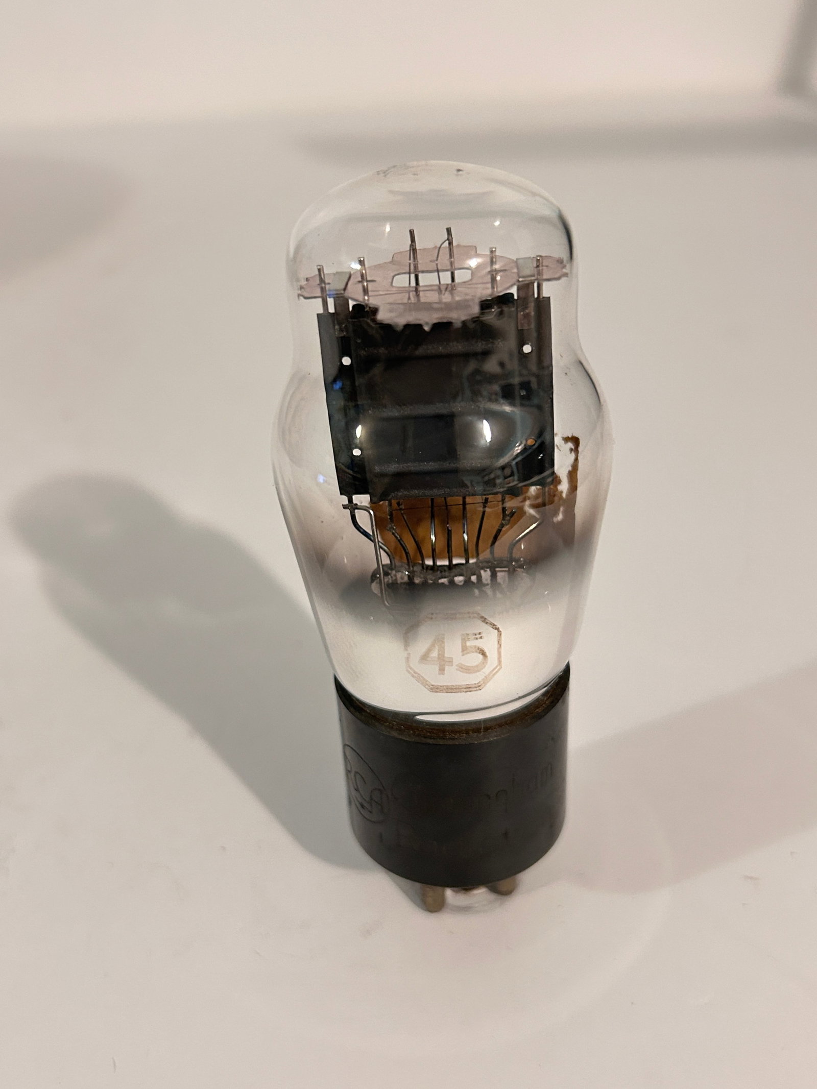 RCA Cunningham Type 45 Engraved Base Tube Tested: RCA Cunningham Type 45 Engraved Base Tube Tested Please view all photos as they are part of the description and condition of this Item, Feel free to contact me with questions or picture requests! Used