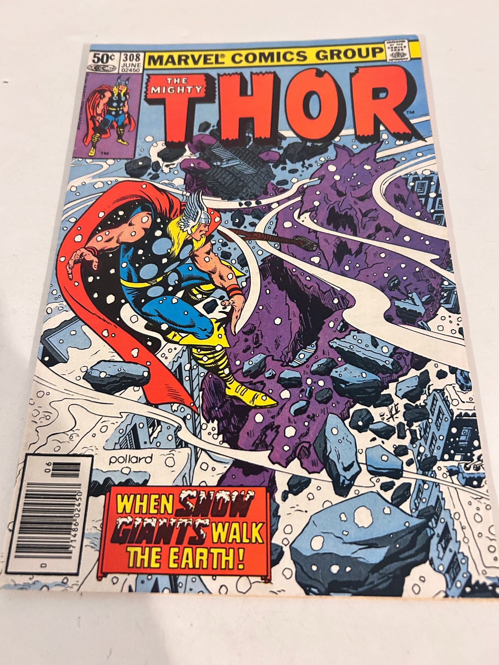 Vintage Comic Book The Mighty Thor # 308 (1 of 2)